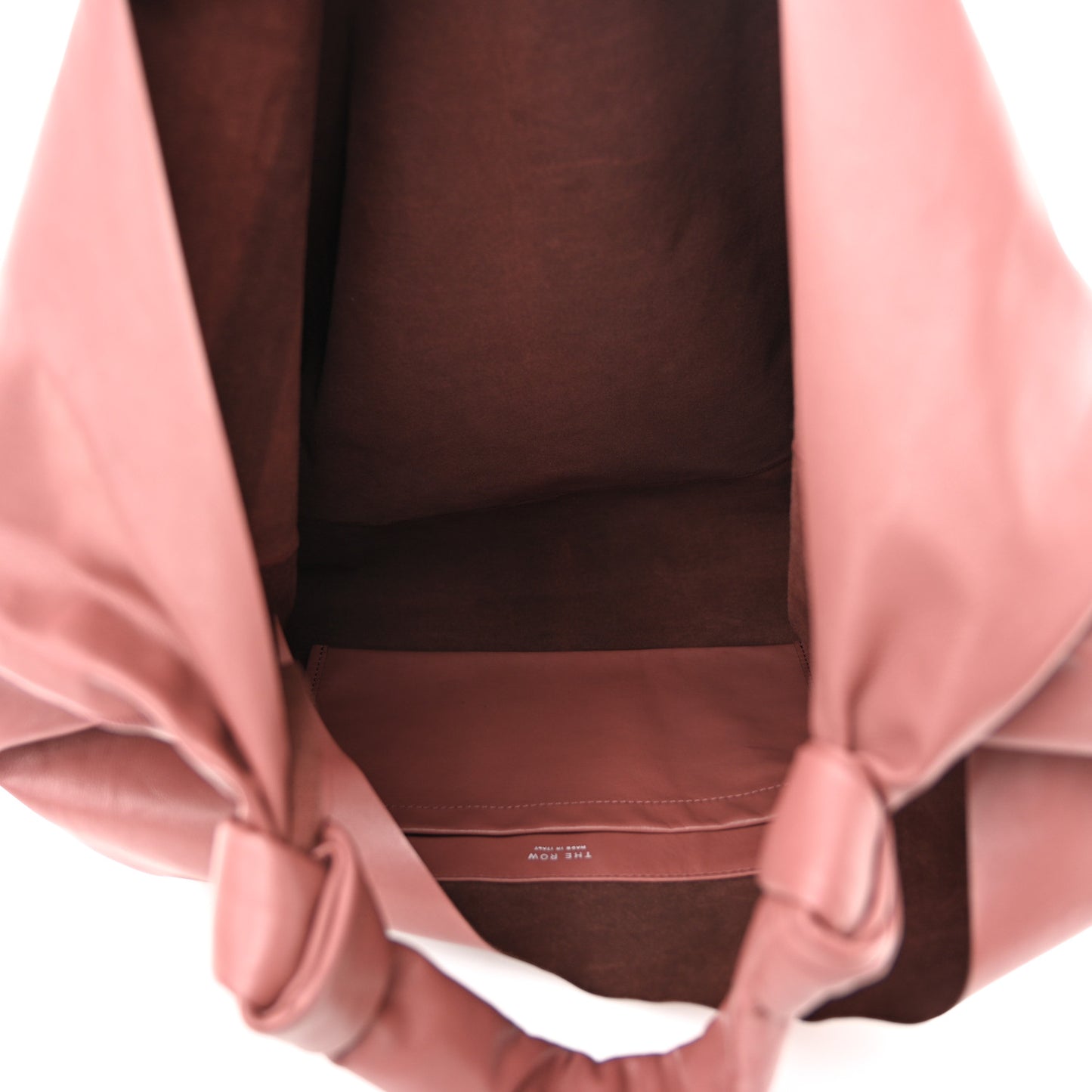 Supple Nappa Bindle Two Bag Burgundy