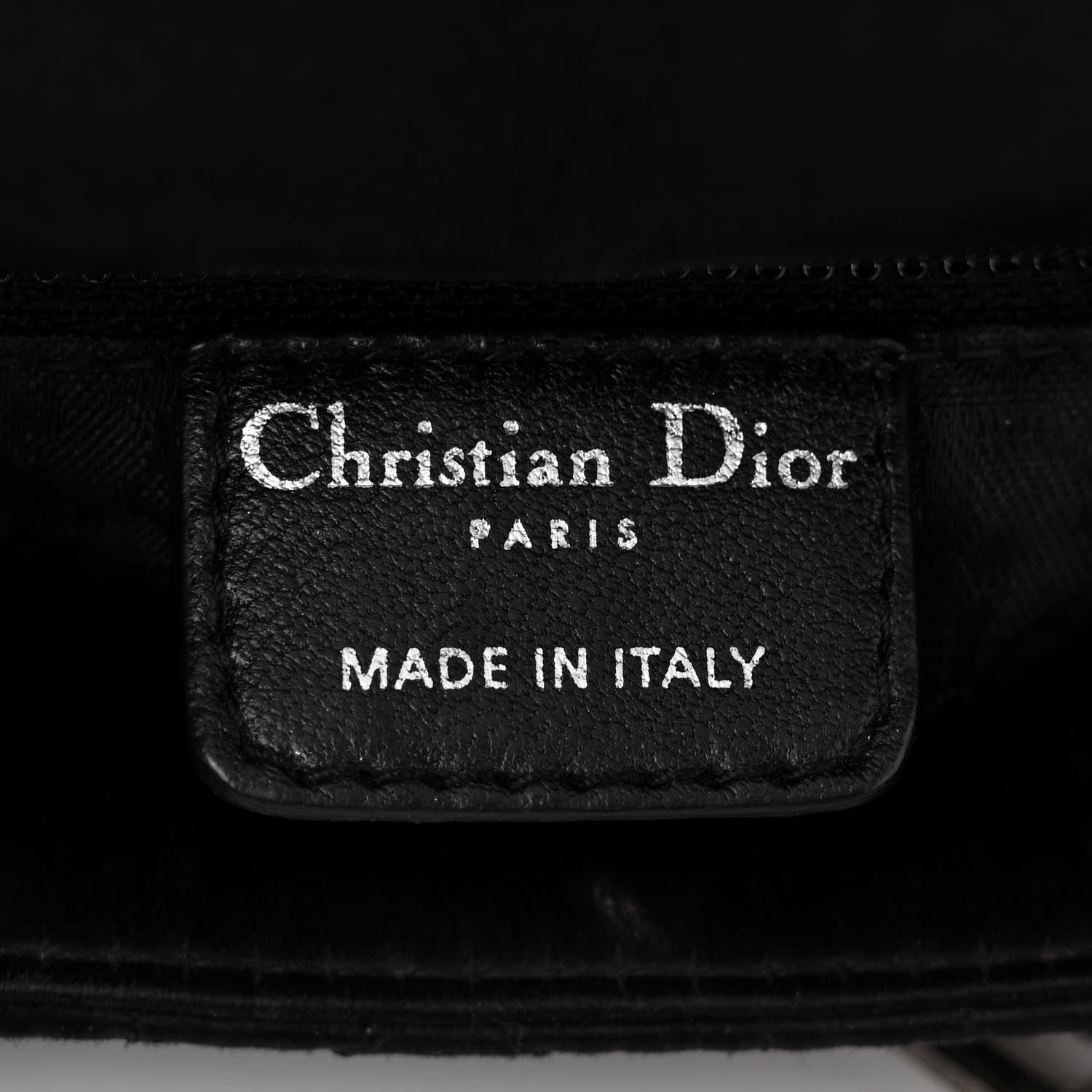 Christian Dior Satin Cannage Mini Lady Dior Black 6 of 12