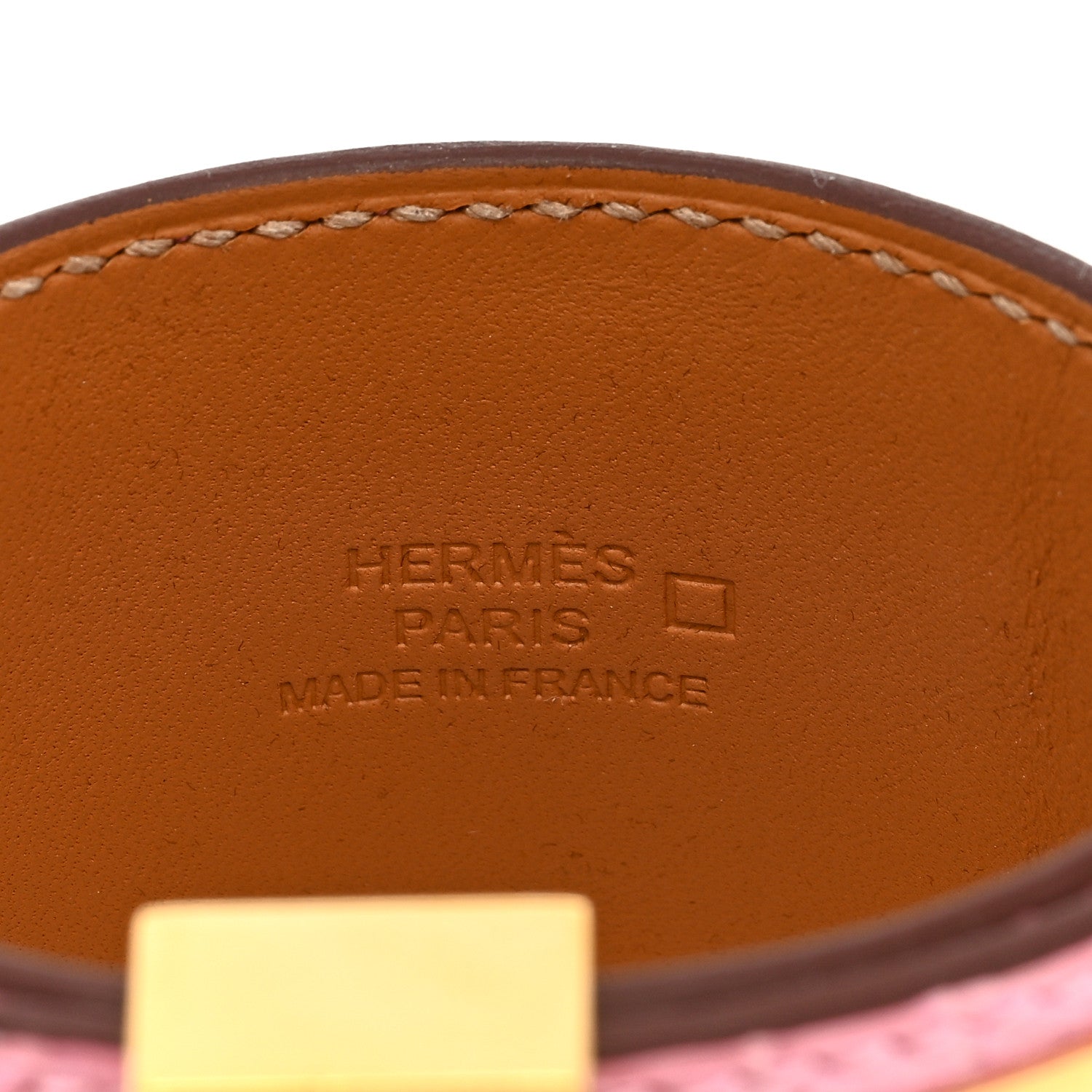 Hermes Matte Alligator Collier De Chien CDC Bracelet T2 5P Pink 4 of 5