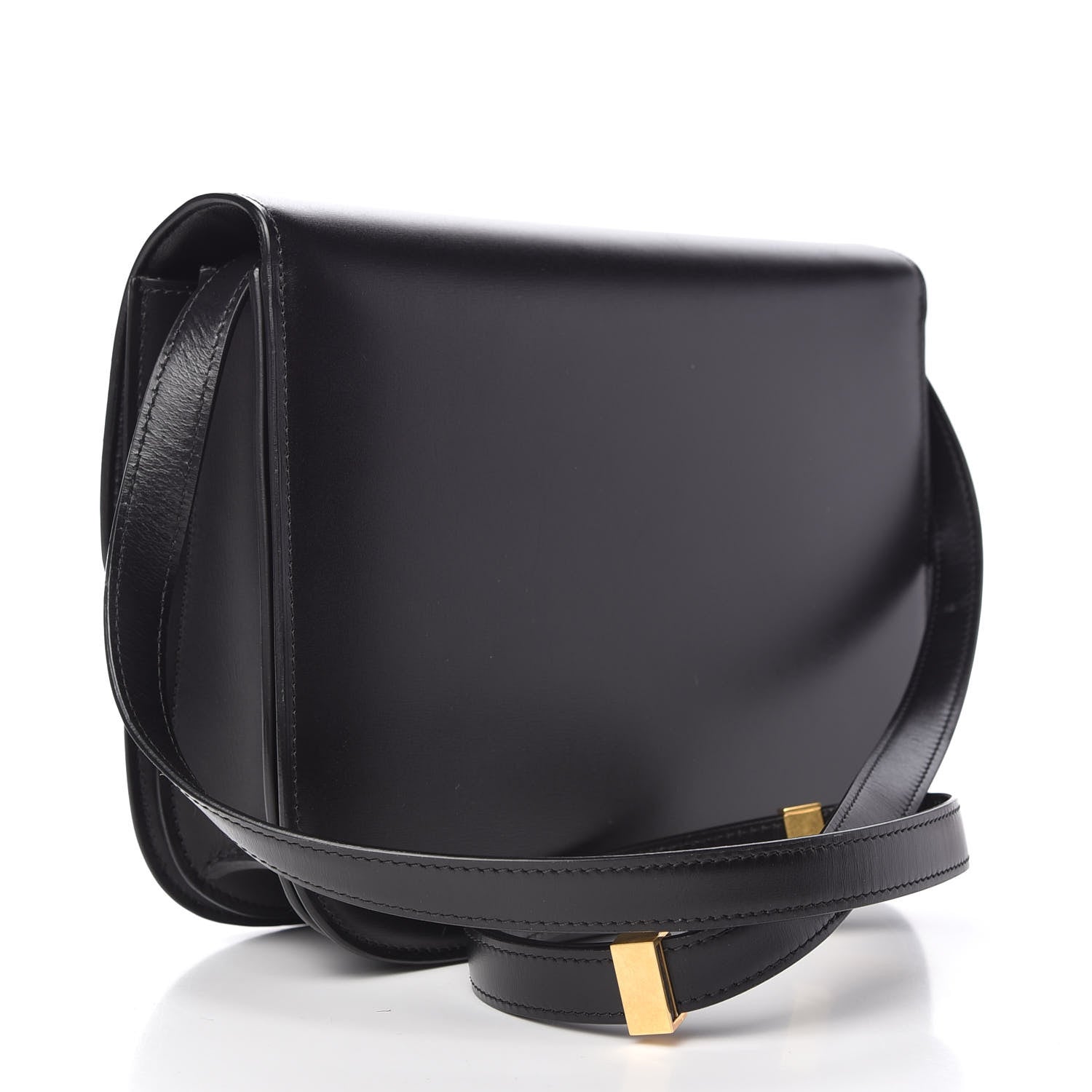 Celine Box Calfskin Medium Classic Box Flap Bag Black 3 of 10