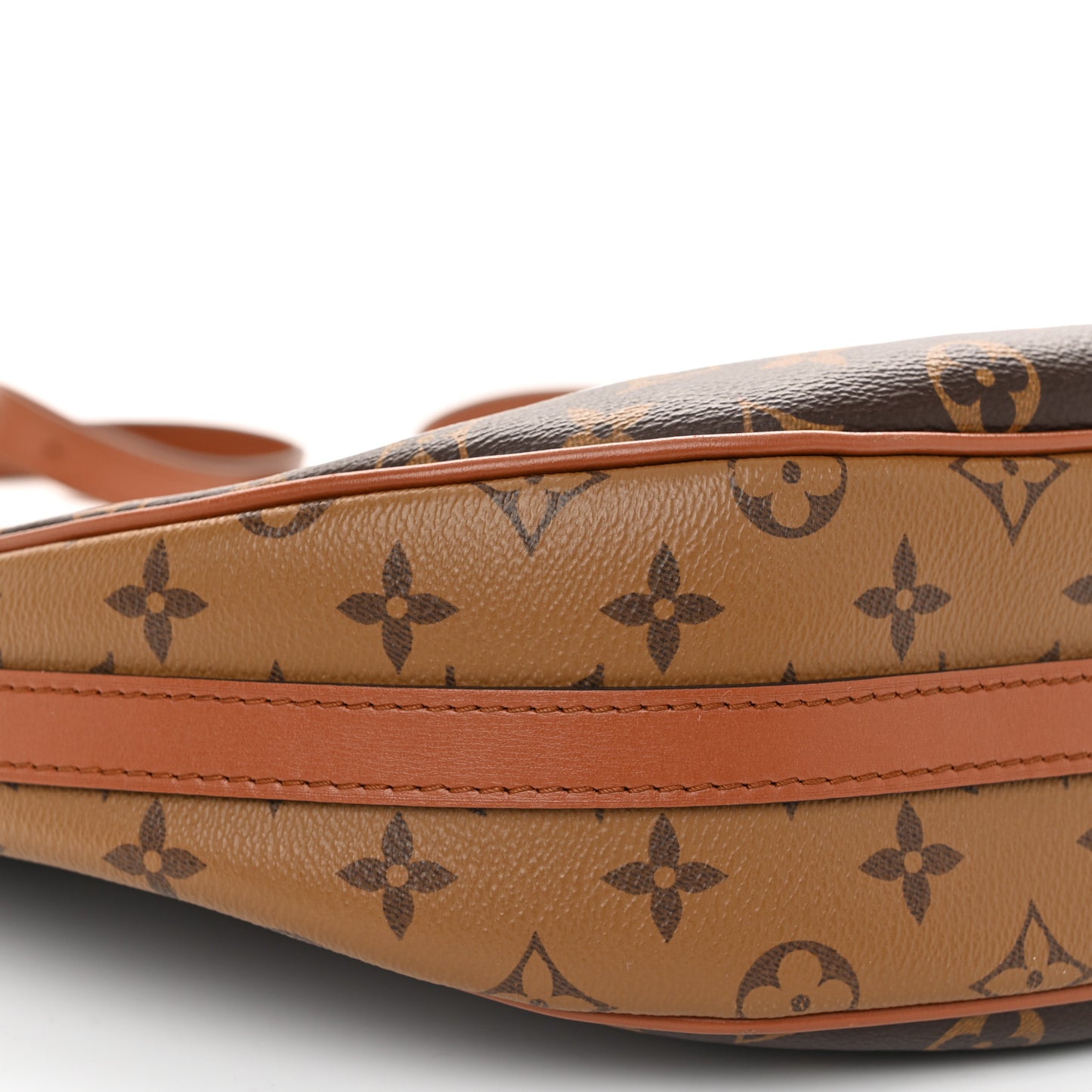 Reverse Monogram Loop Hobo