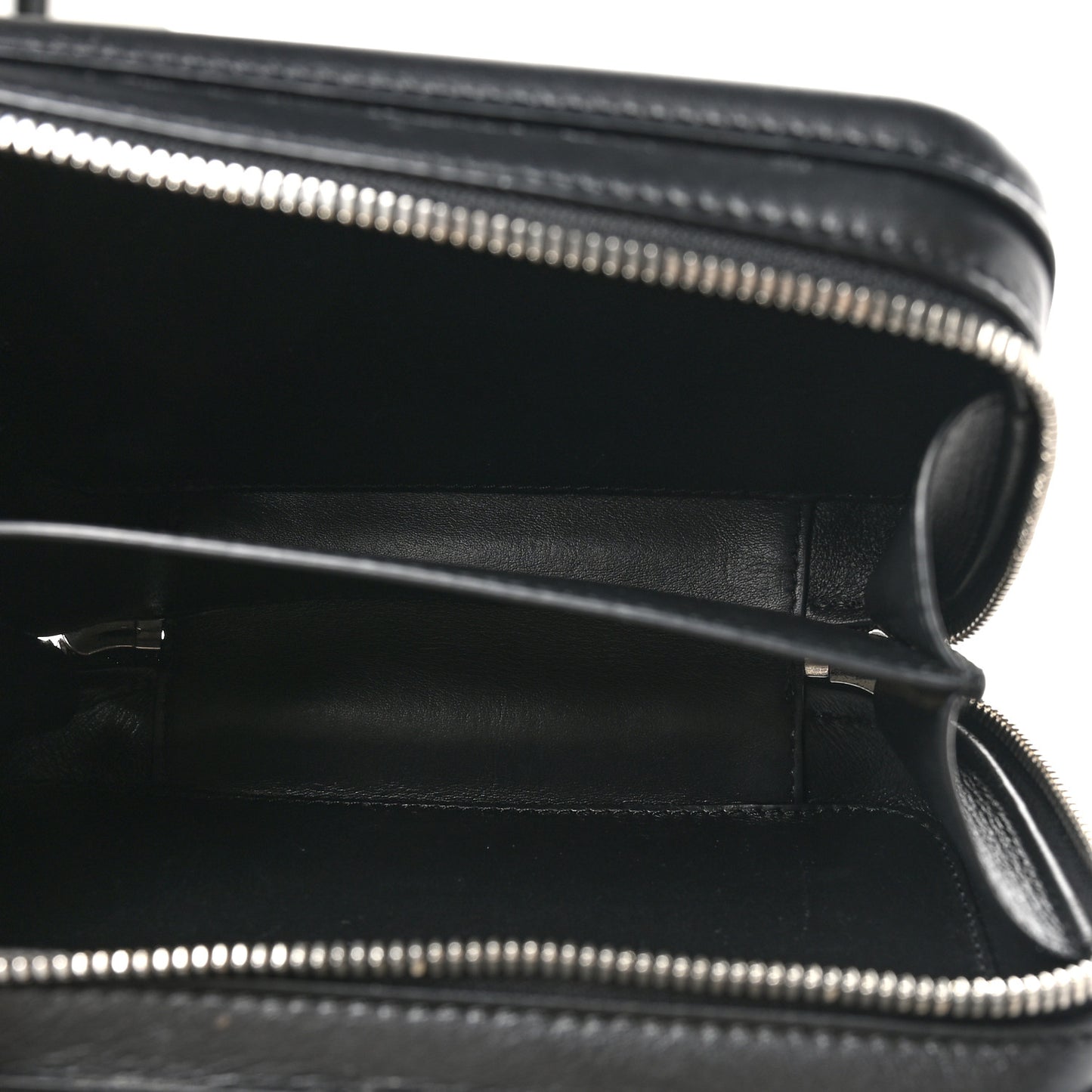 Calfskin Molded Sling Crossbody Bag Black