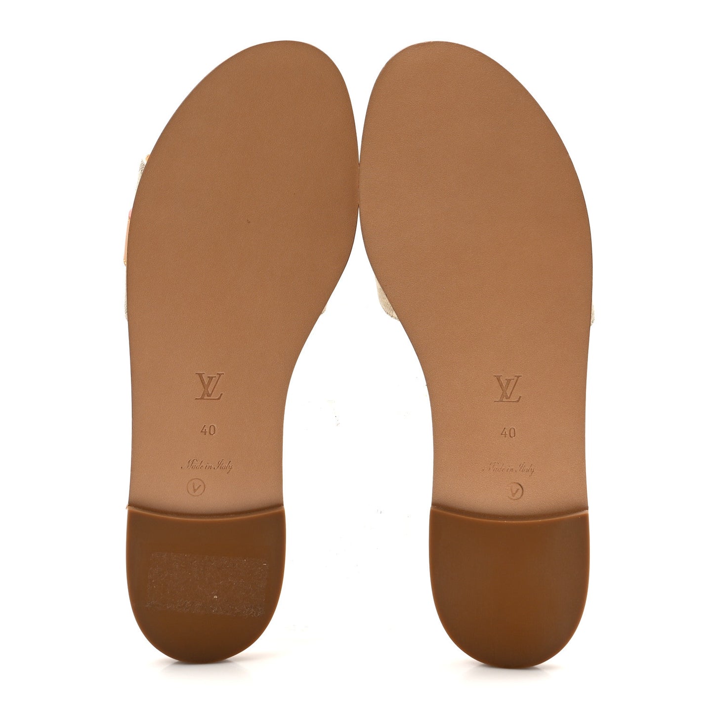 Monoglam Lock It Flat Mule 40 Gold