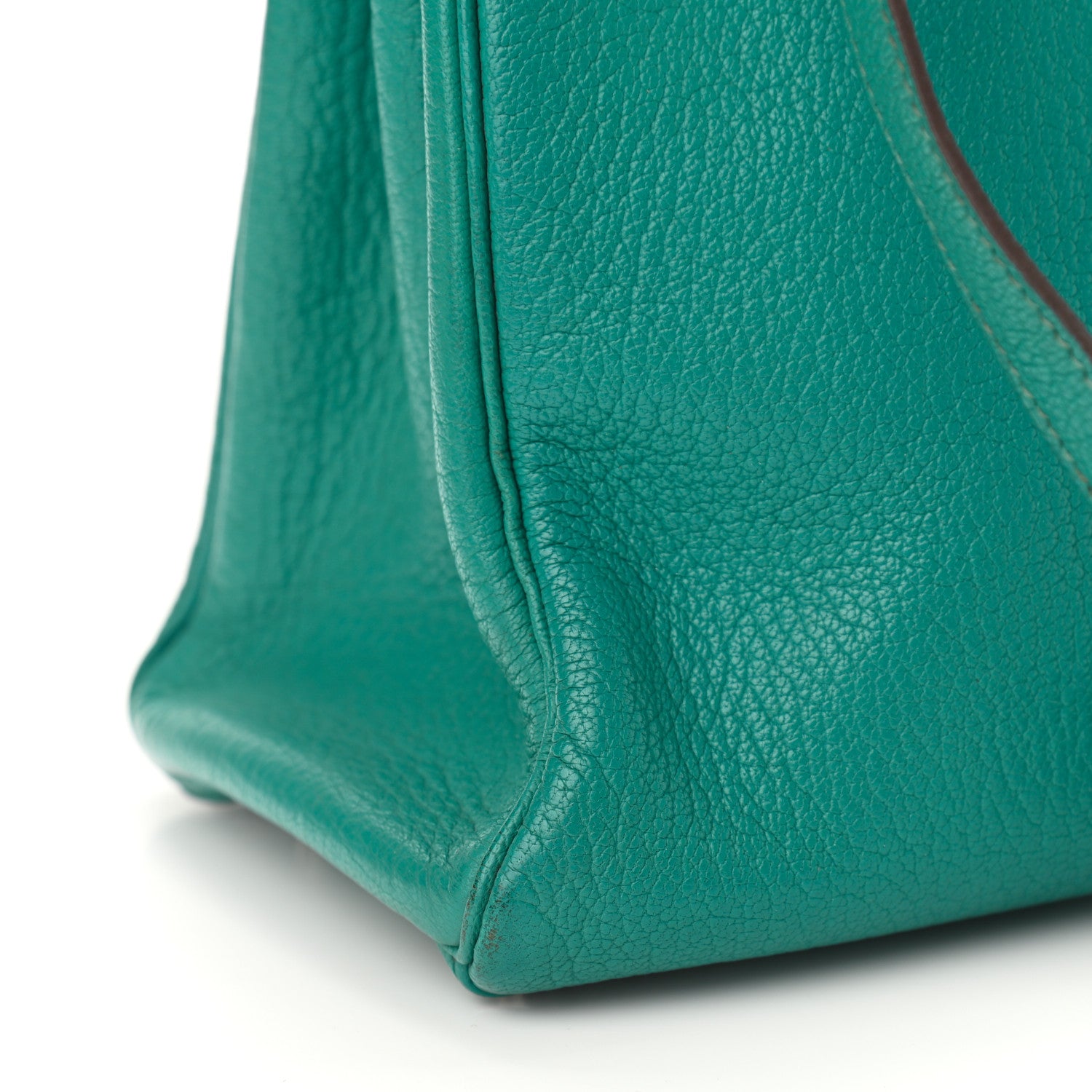 Hermes Chevre De Coromandel Kelly Retourne 28 Bleu Paon 14 of 15