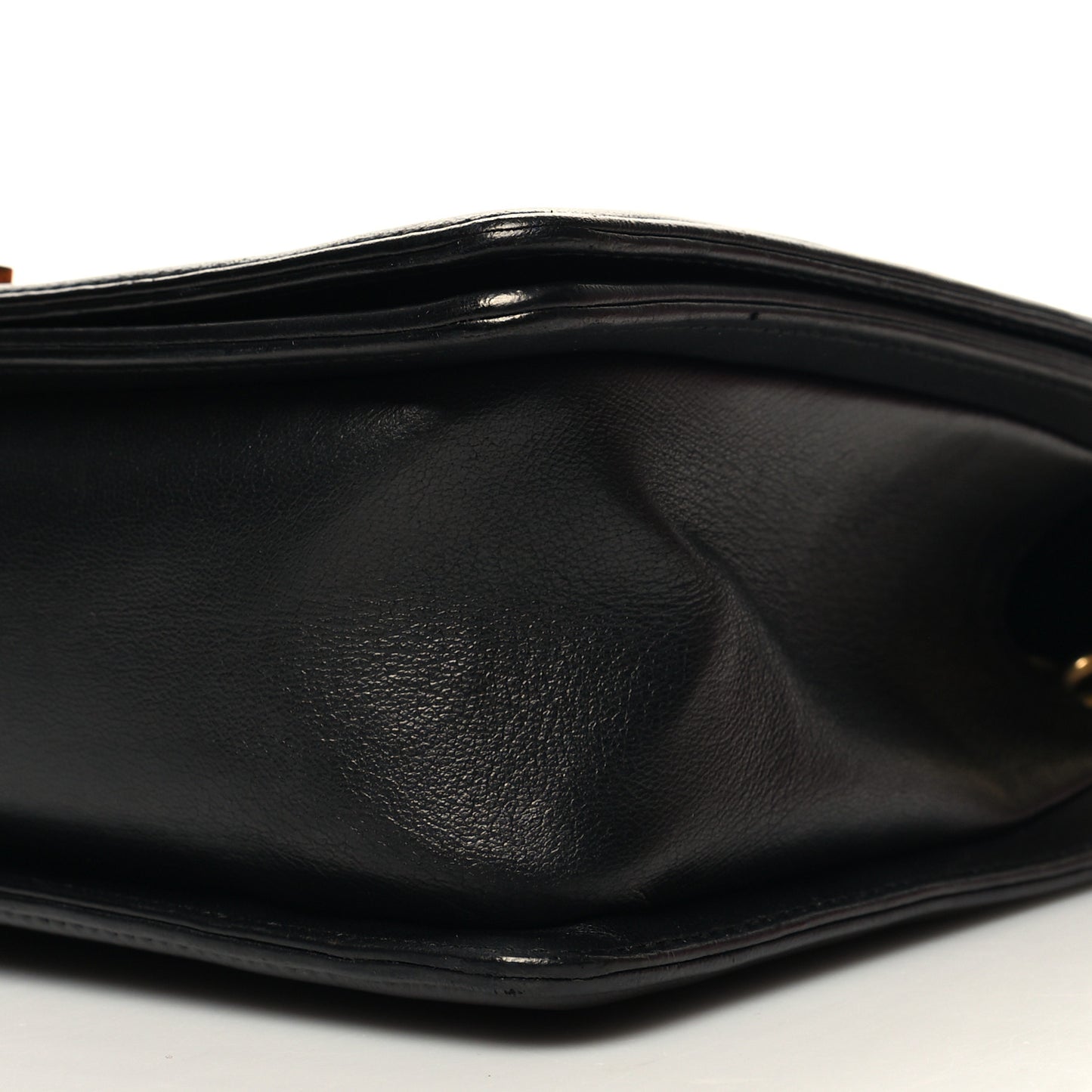Lambskin Quilted New Medium Boy Flap Black