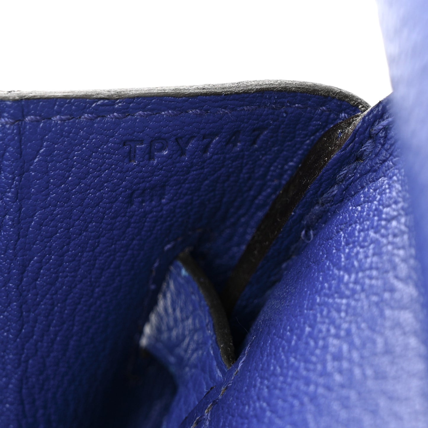 Togo BIRKIN 30 Bleu Electrique