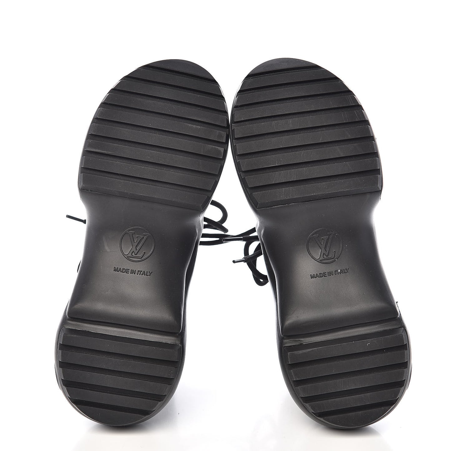 Calfskin Technical Nylon LV Archlight Sneakers 34 Black