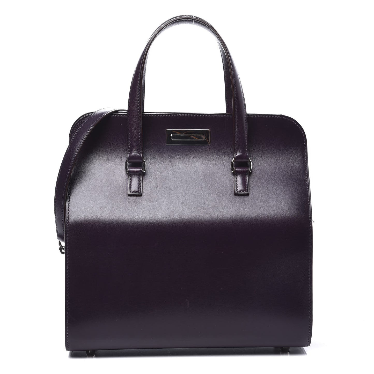 Box Handle Bag Raisin