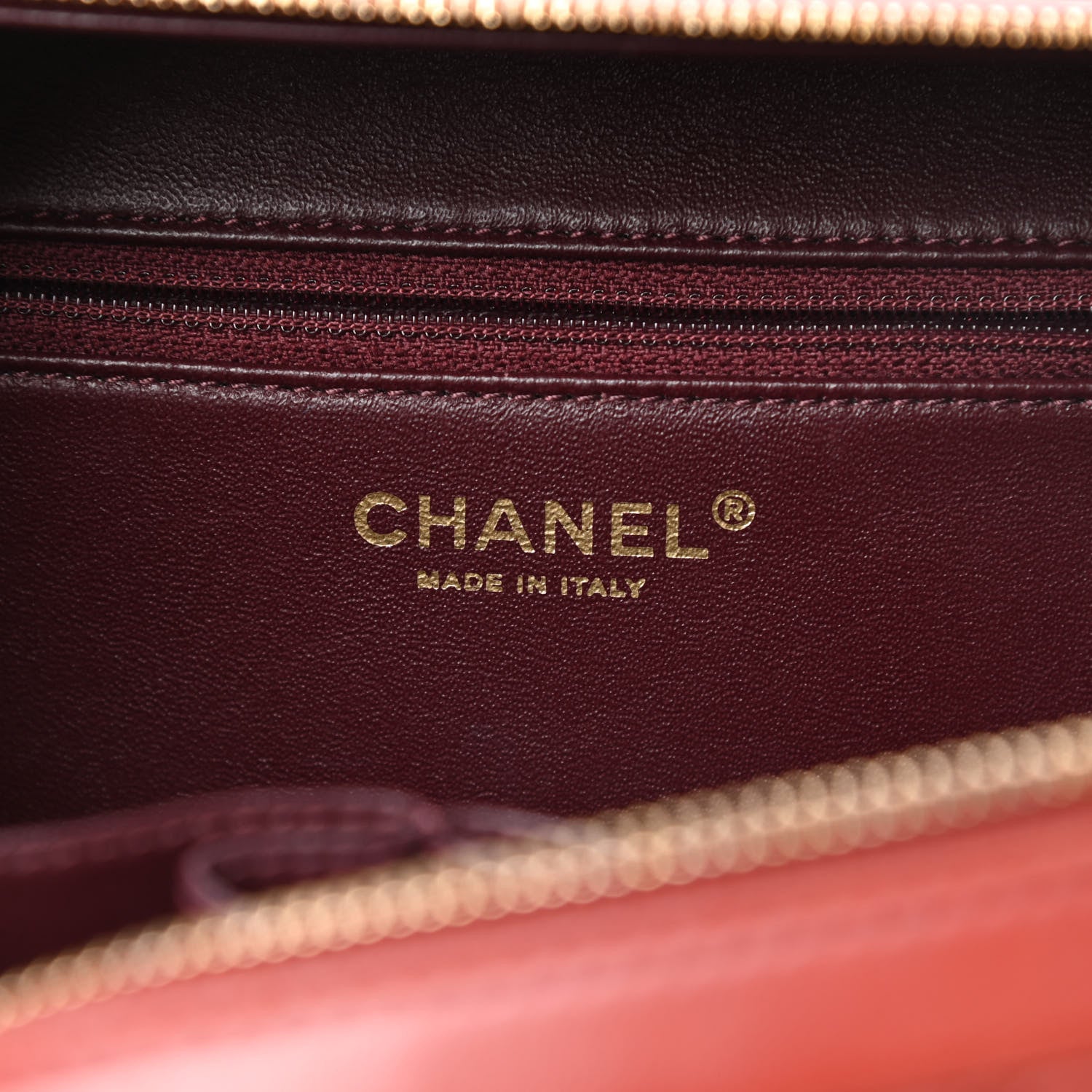 Chanel Lambskin Quilted Medium Trendy CC Bowling Bag Red 7 of 14
