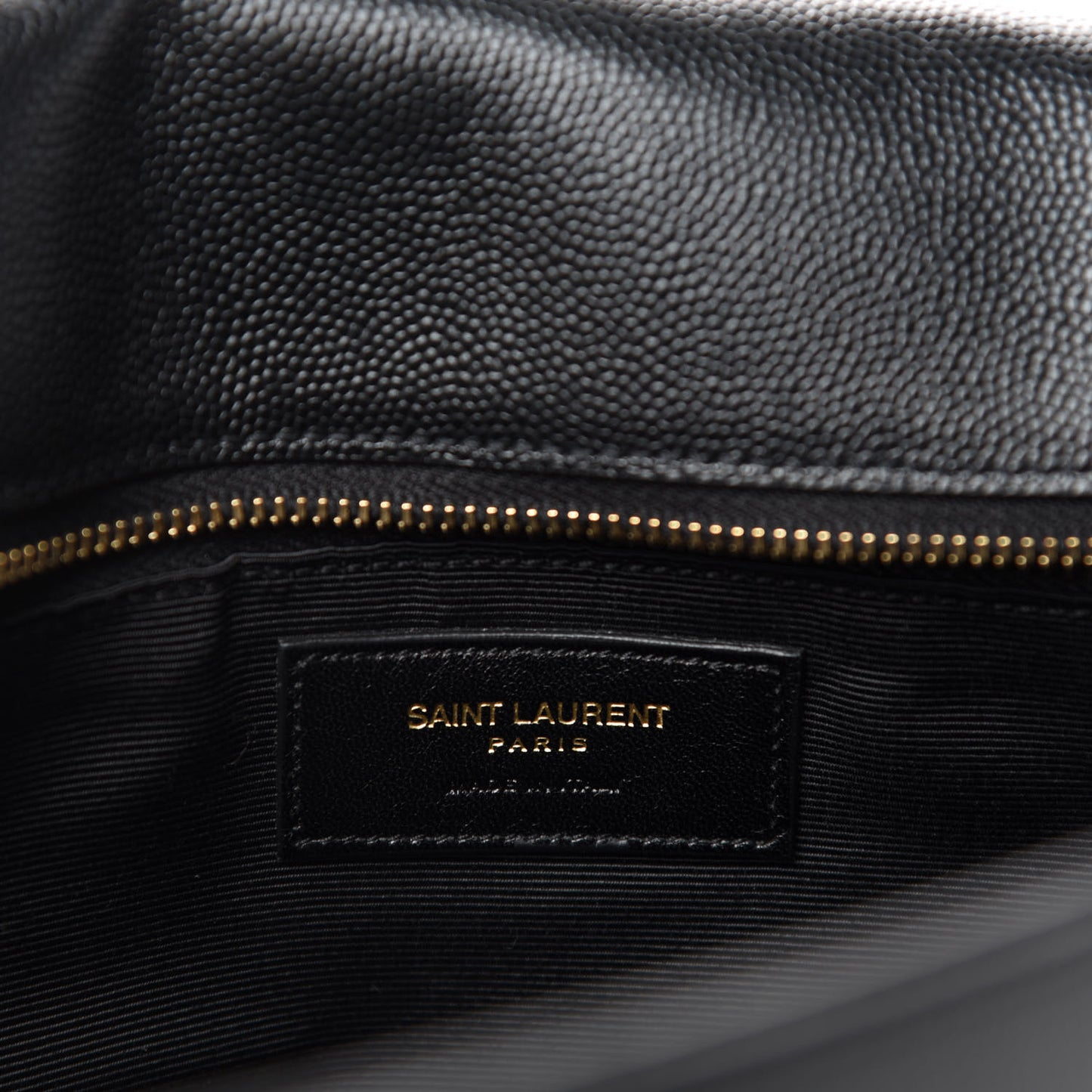 Grain De Poudre Classic Flap Front Messenger Bag Black