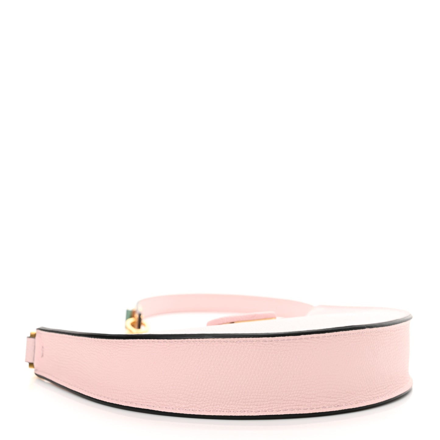 Grainy Calfskin Mini Vlogo Hobo Bag Rose Quartz