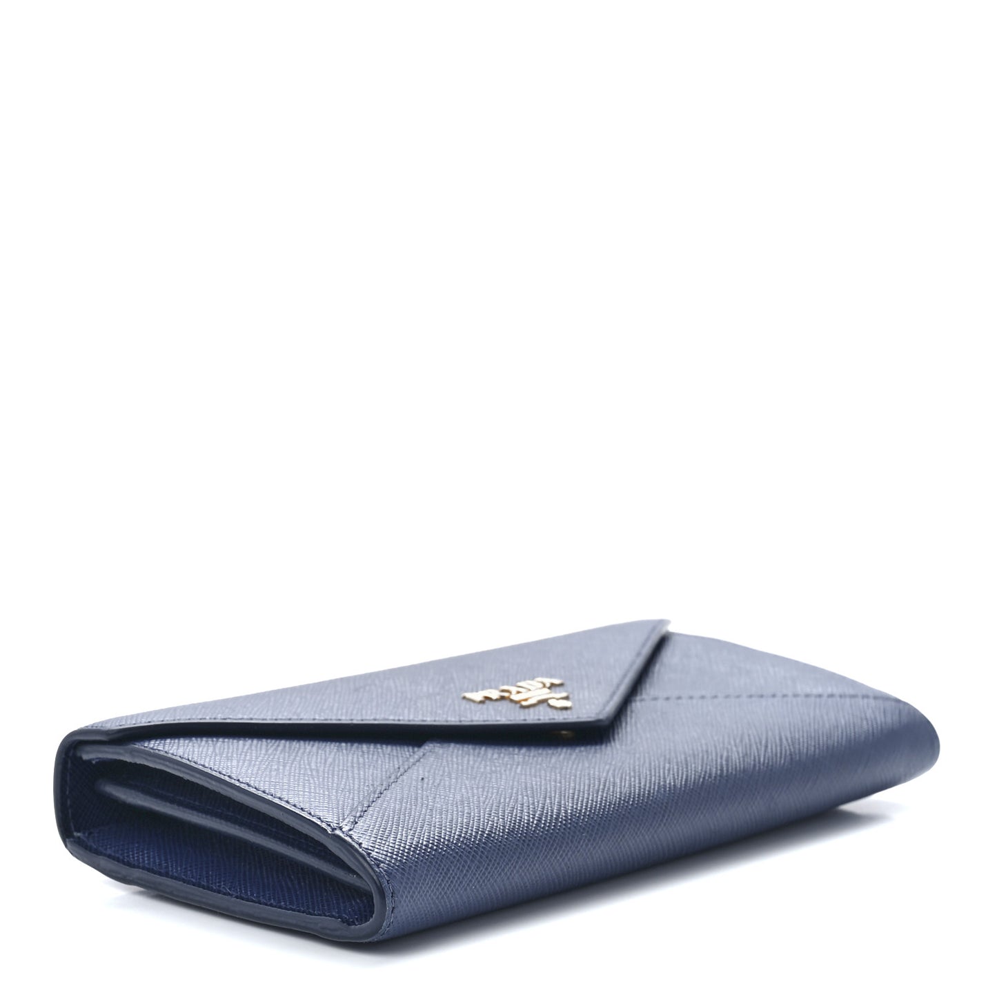 Saffiano Envelope Wallet Bluette
