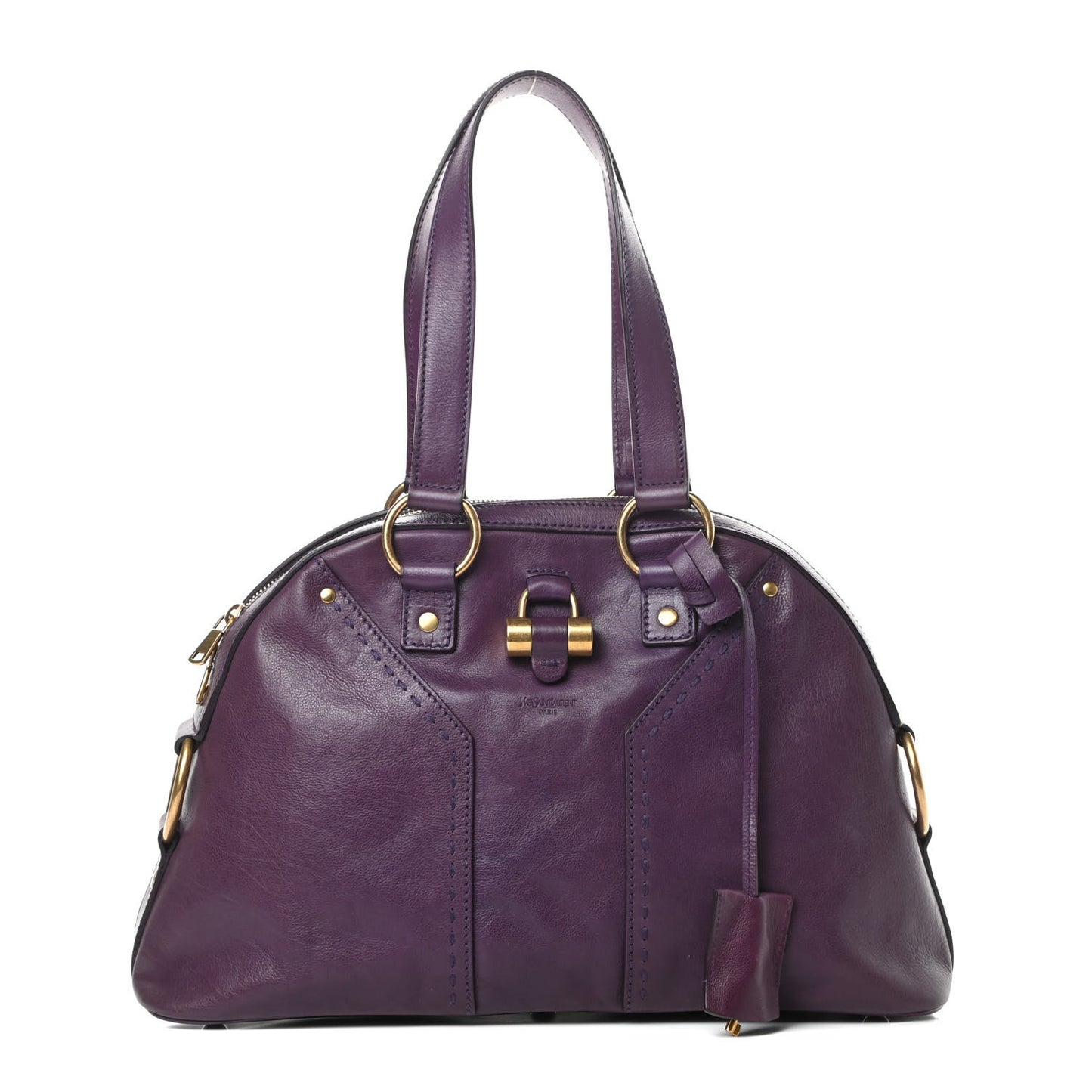 Calfskin Medium Muse Purple
