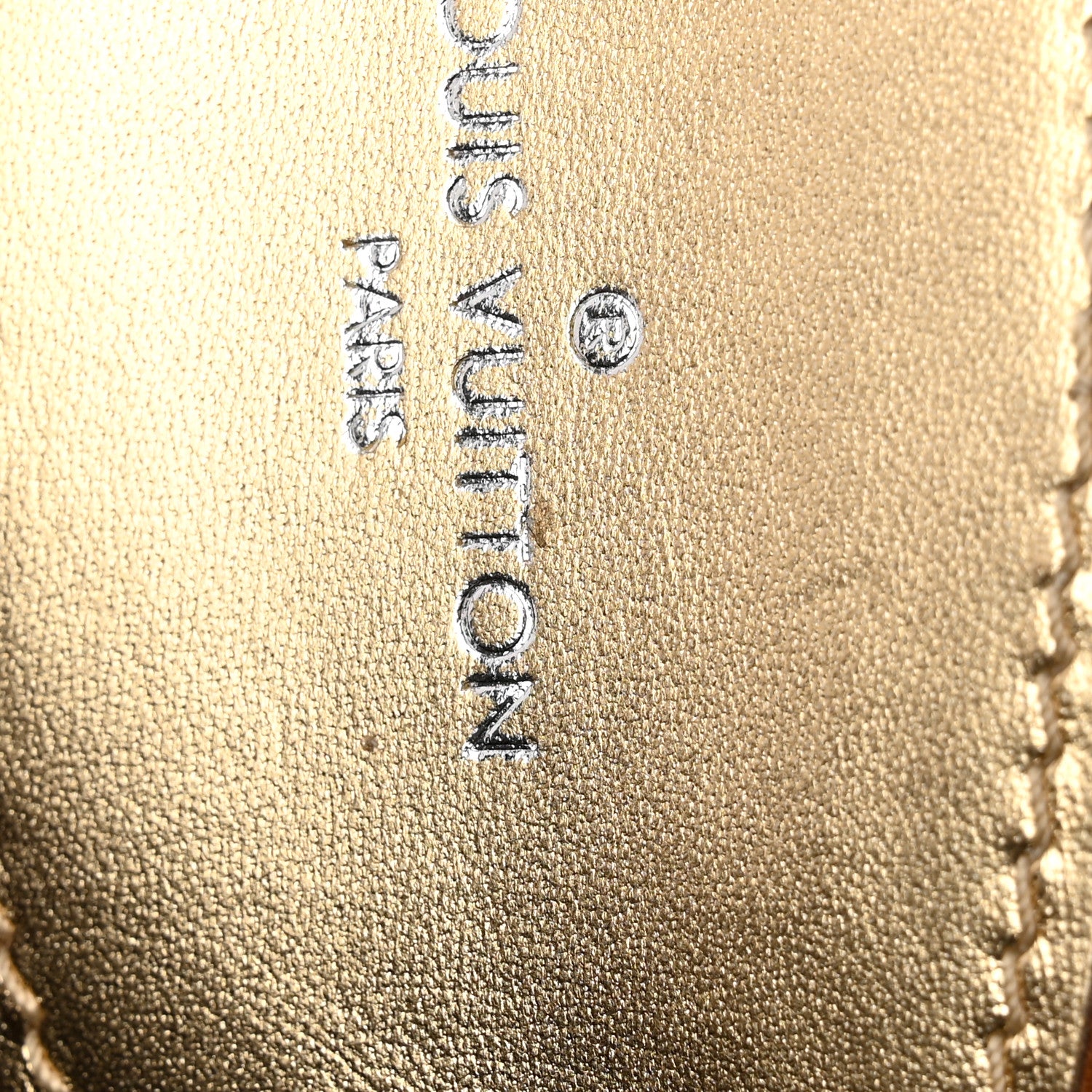 Louis Vuitton Monogram Metallic Calfskin Cottage Clog Mules 38 Brown Gold 15 of 18