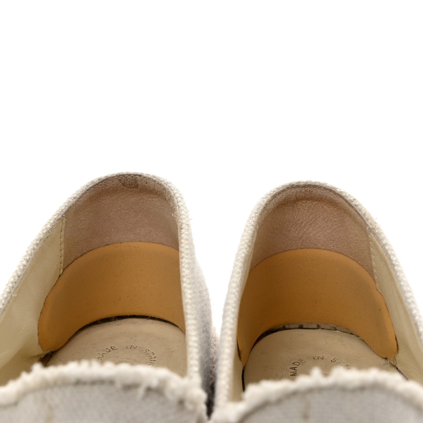 Linen CC Espadrilles 37 White Black