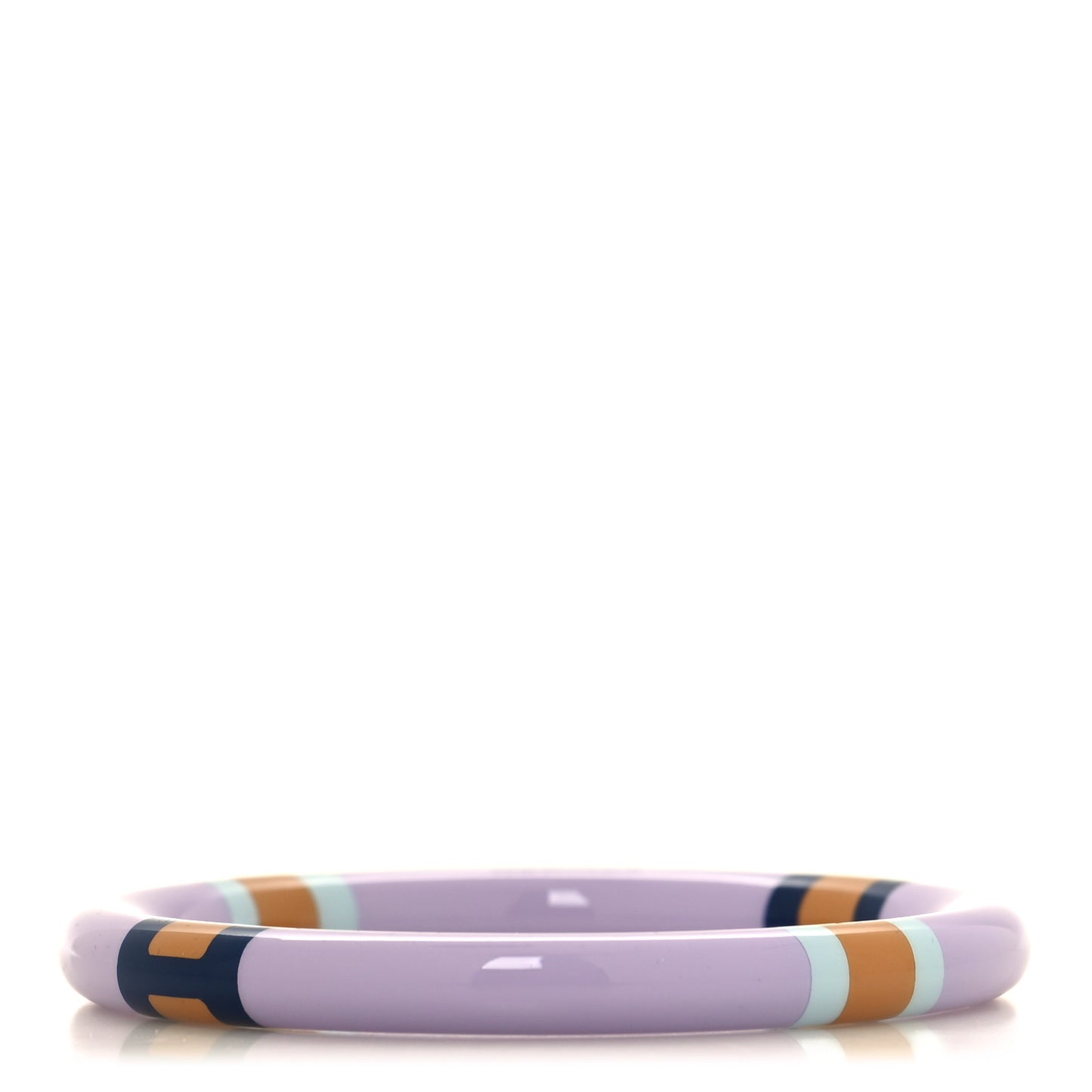 Lacquered Wood H Equipe PM Bangle Bracelet T1