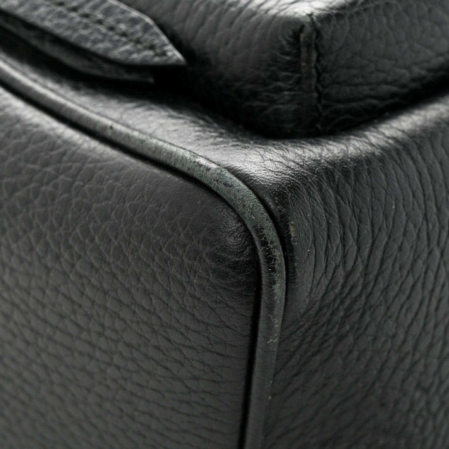 Gucci Pebbled Calfskin Soho Chain Backpack Black 11 of 17