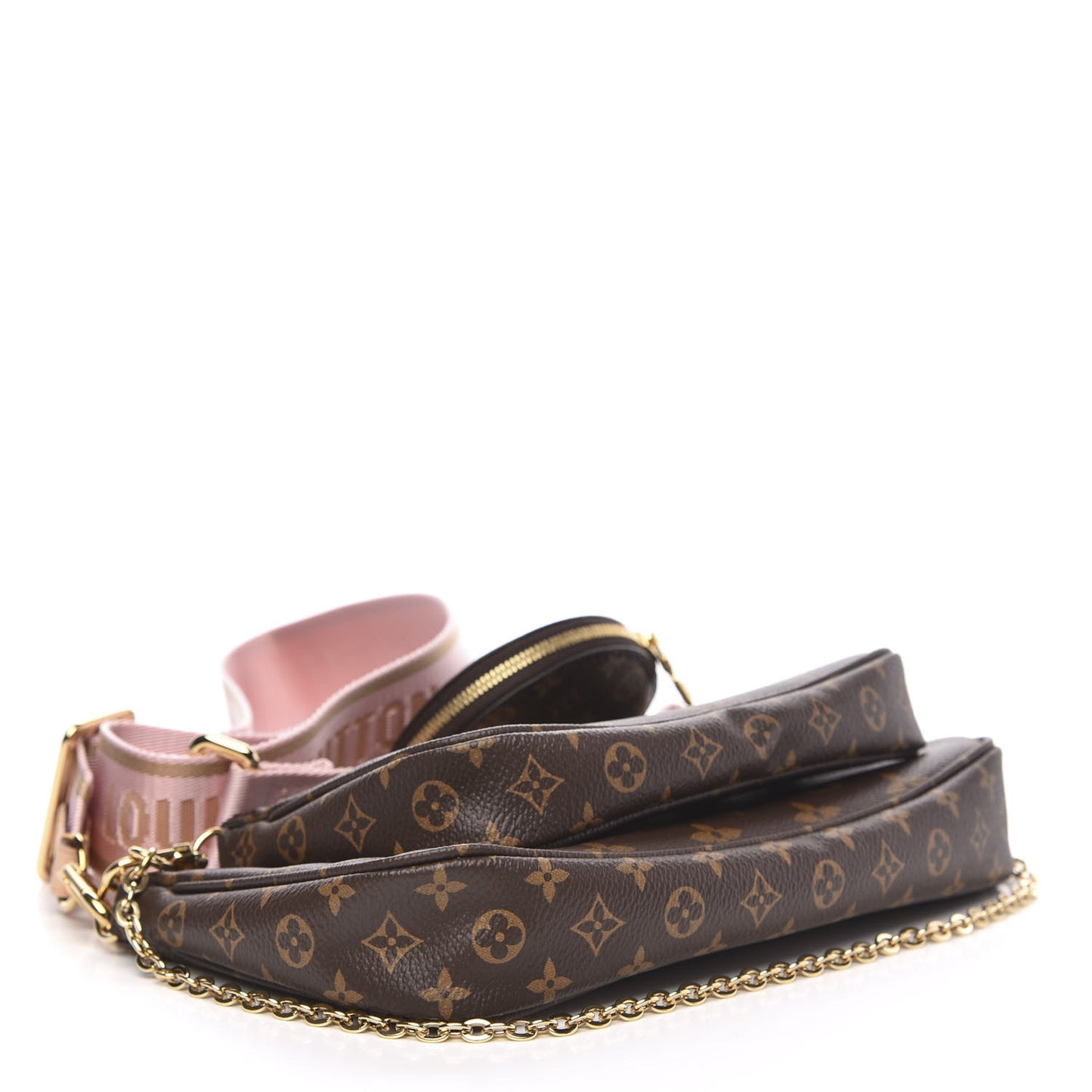 Monogram Multi Pochette Accessories Rose Clair