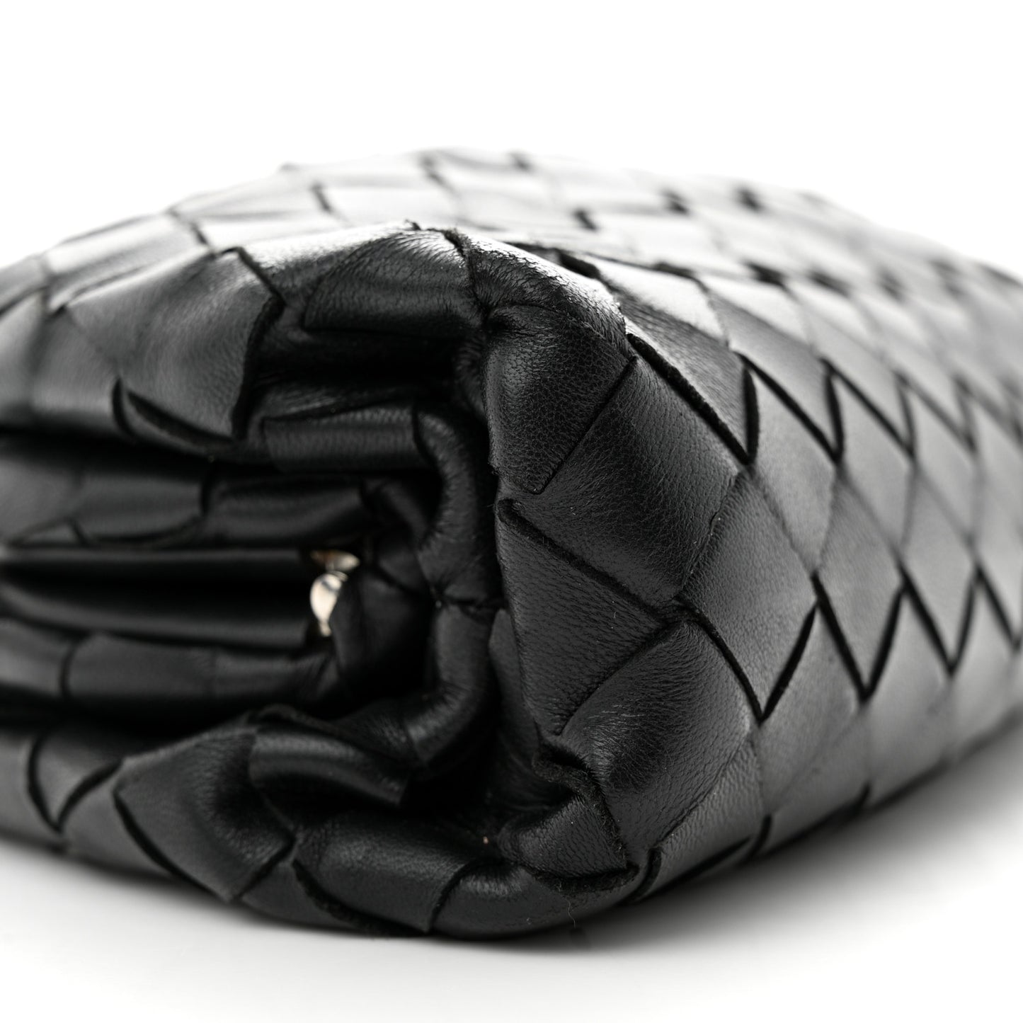 Nappa Intrecciato The Mini Pouch Black