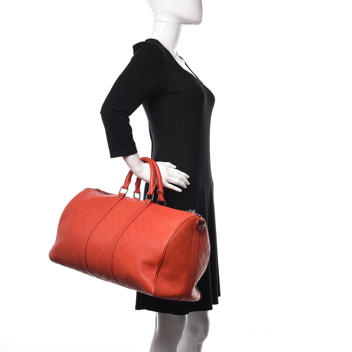 Damier Infini Keepall Bandouliere 45 Fusion