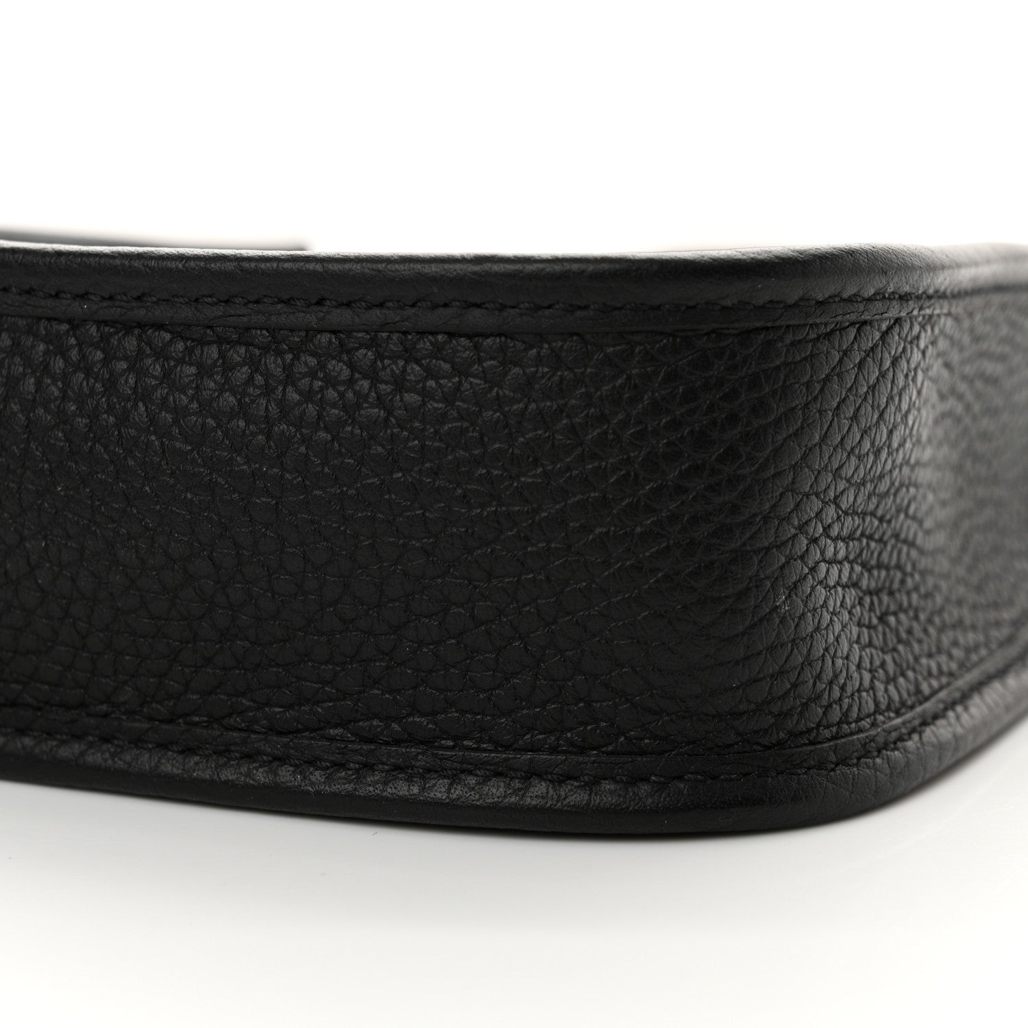 Hermes Taurillon Clemence Amazone Evelyne TPM Black Chocolate 10 of 13
