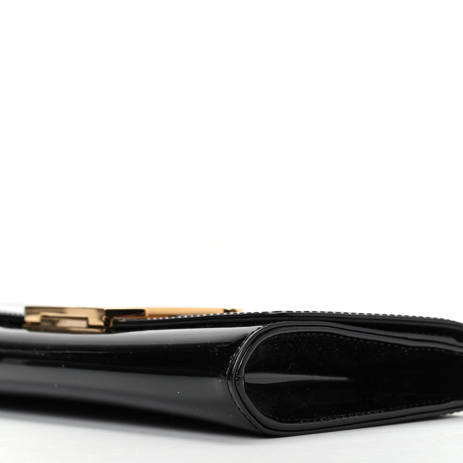 Louis Vuitton Patent Louise EW Clutch Black 7 of 9