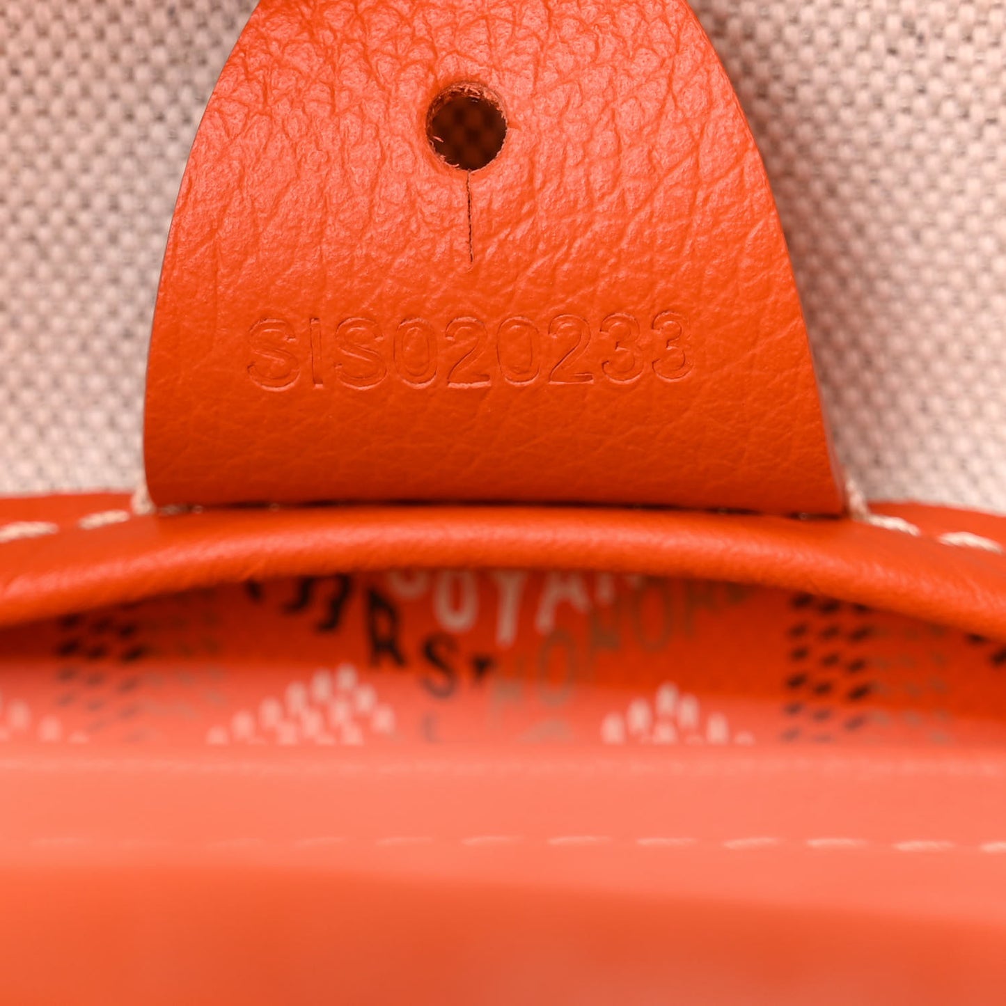 Goyardine Artois PM Orange