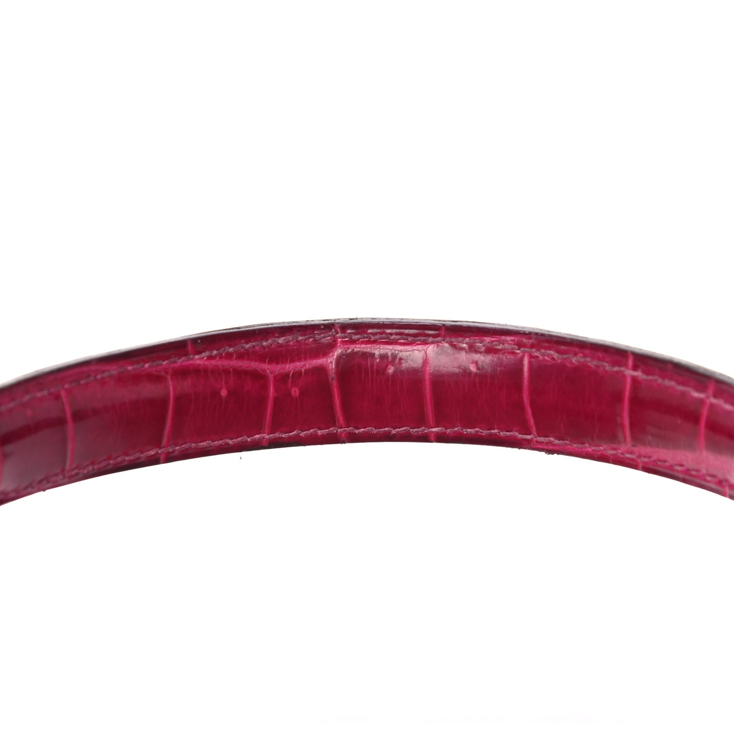 Shiny Niloticus Crocodile Kelly Sellier 32 Rose Scheherazade