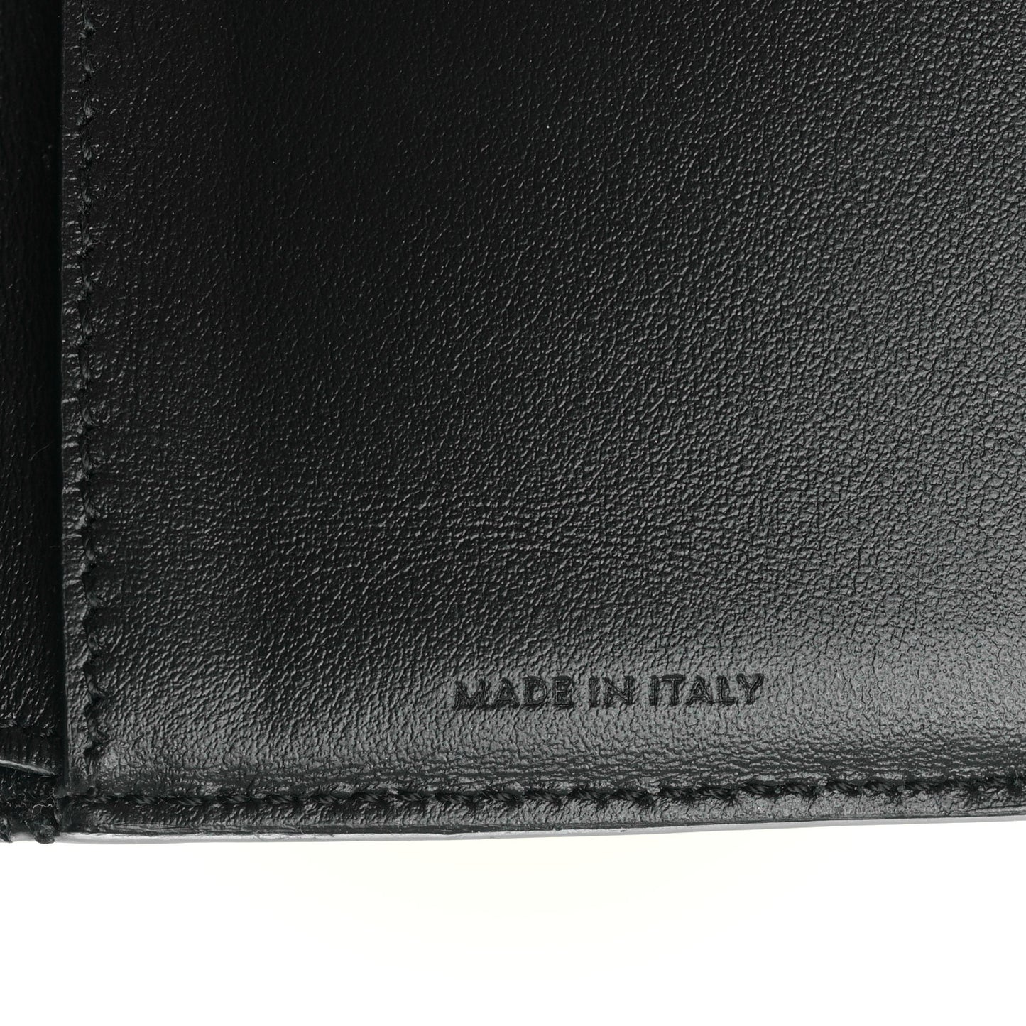 Canvas Triomphe Medium Strap Wallet Black