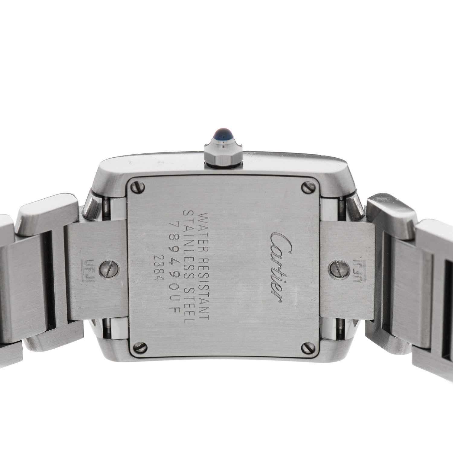 Cartier Stainless Steel 20mm Tank Francaise Quartz Watch 4 of 4