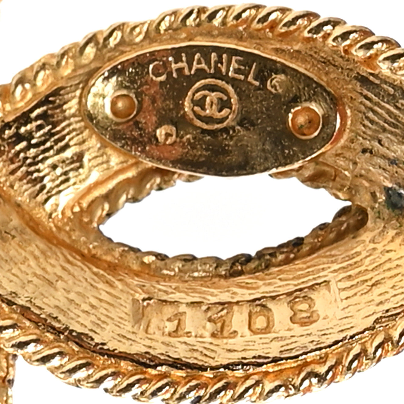 CC Brooch Gold
