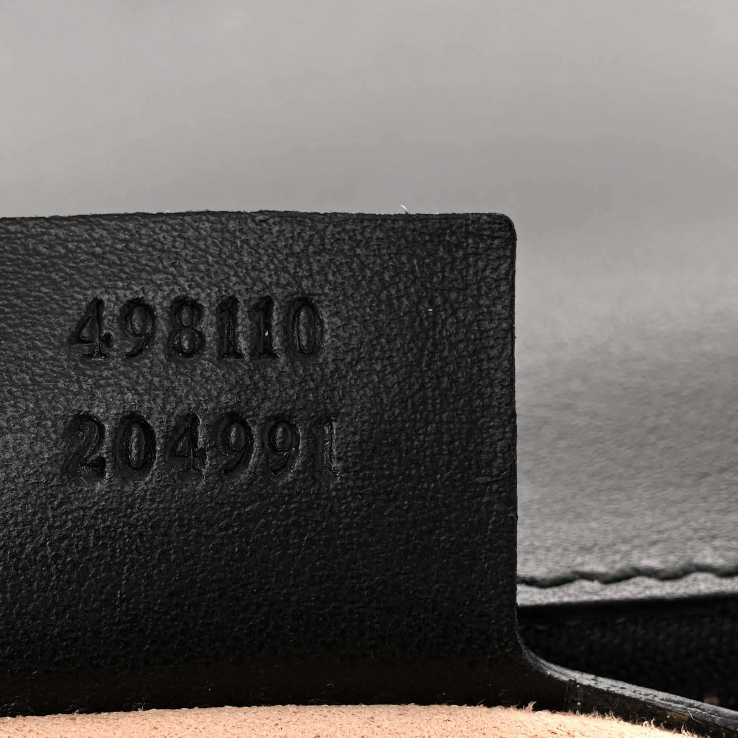 Gucci Calfskin Matelasse Small GG Marmont Top Handle Shoulder Bag Black 7 of 10