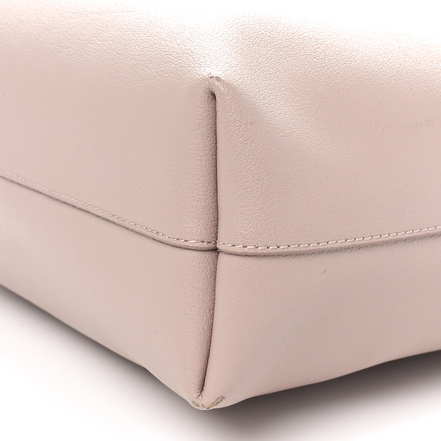 Calfskin Medium Shopping Tote Rose Antic