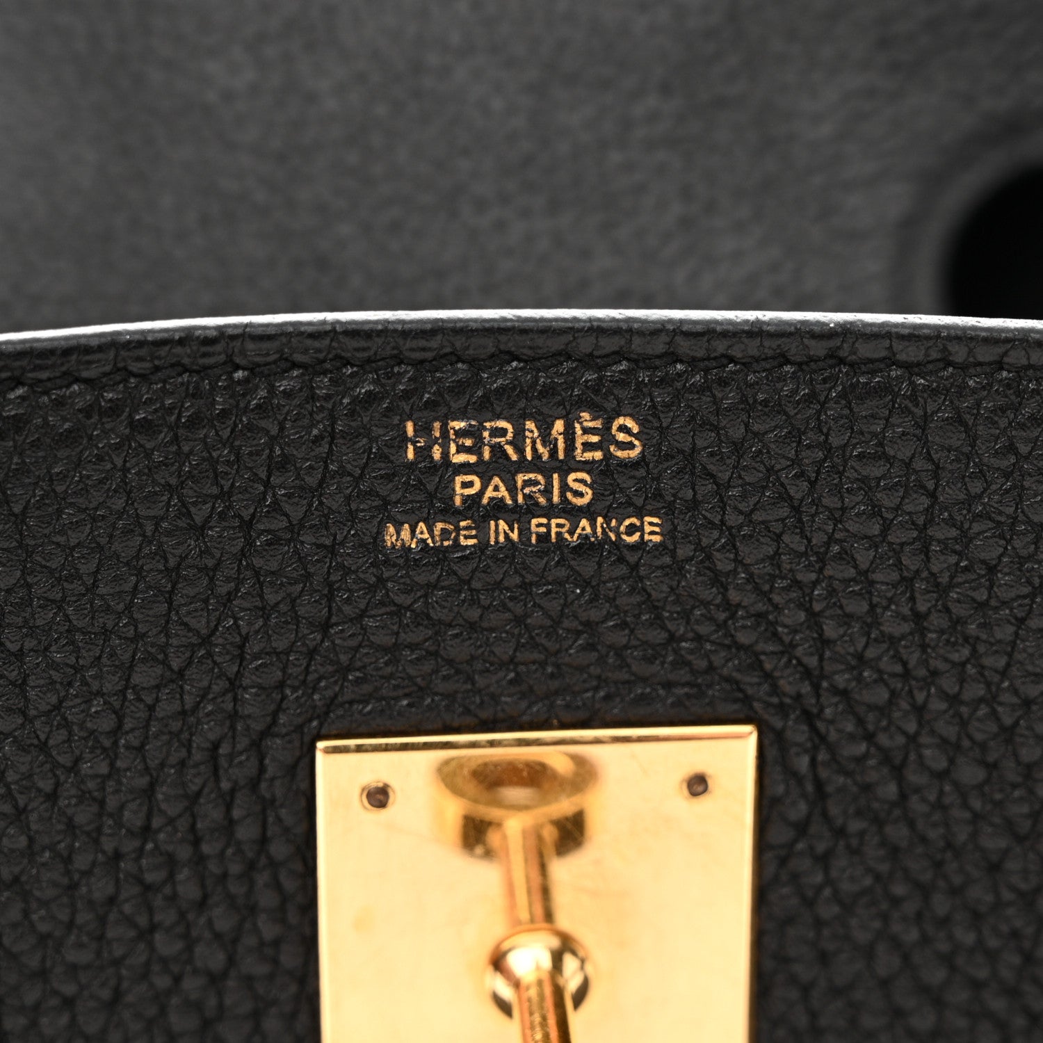 Hermes Togo Birkin 30 Black 6 of 11