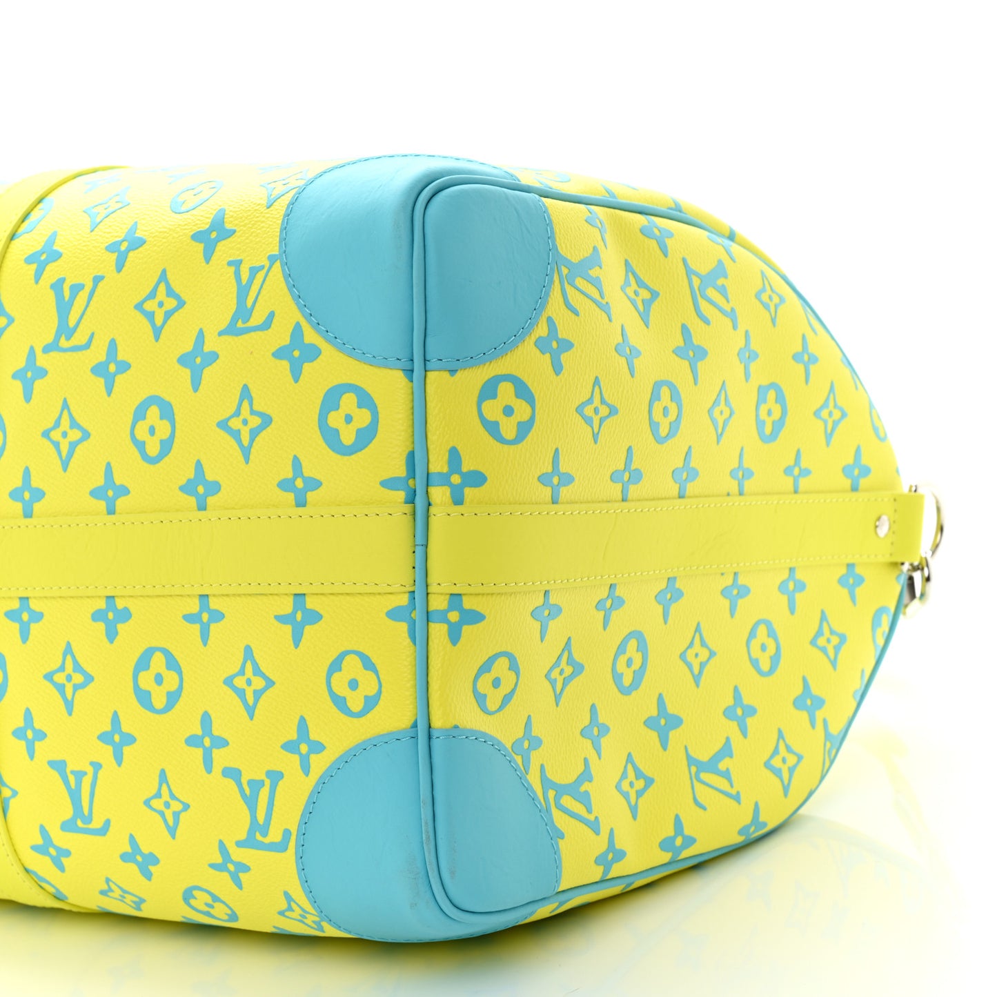 Monogram Playground Keepall Bandouliere 50 Lime