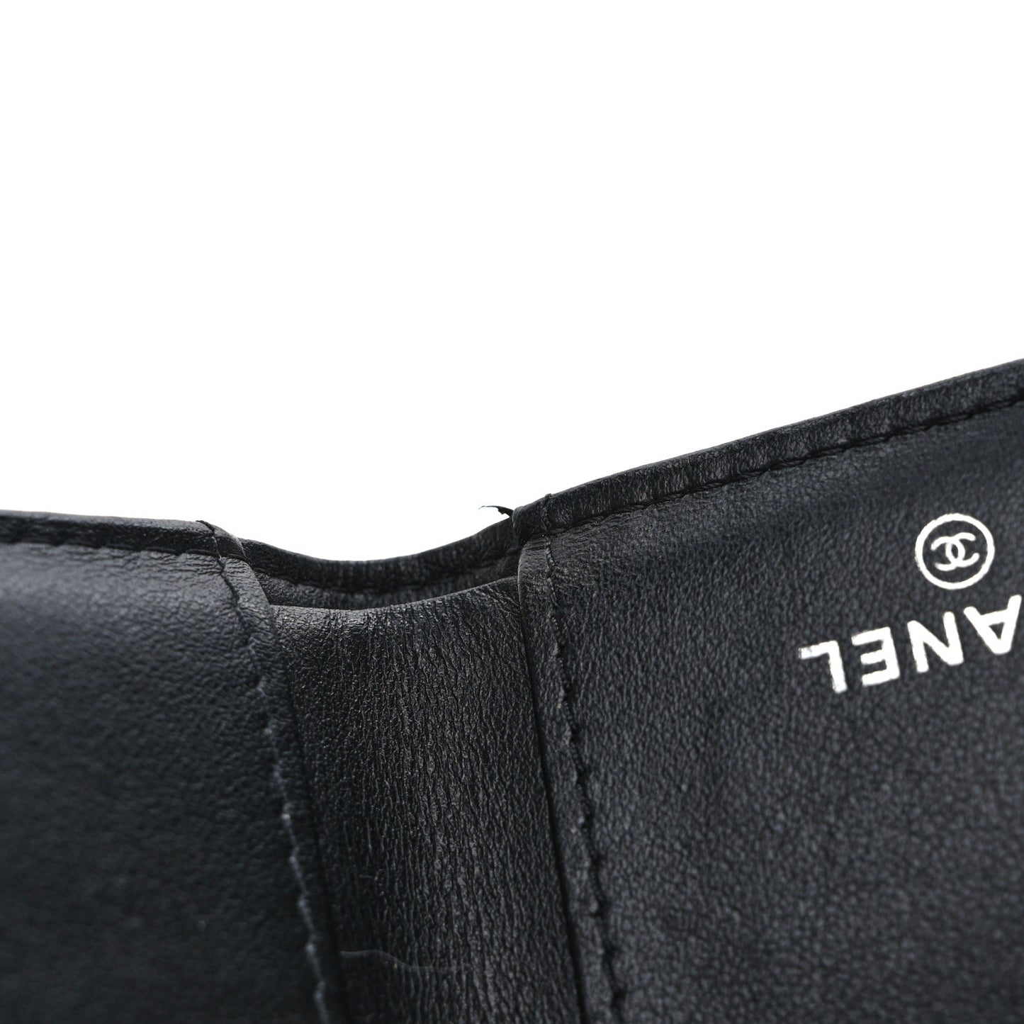Caviar Quilted My Everything Small Flap Wallet Black