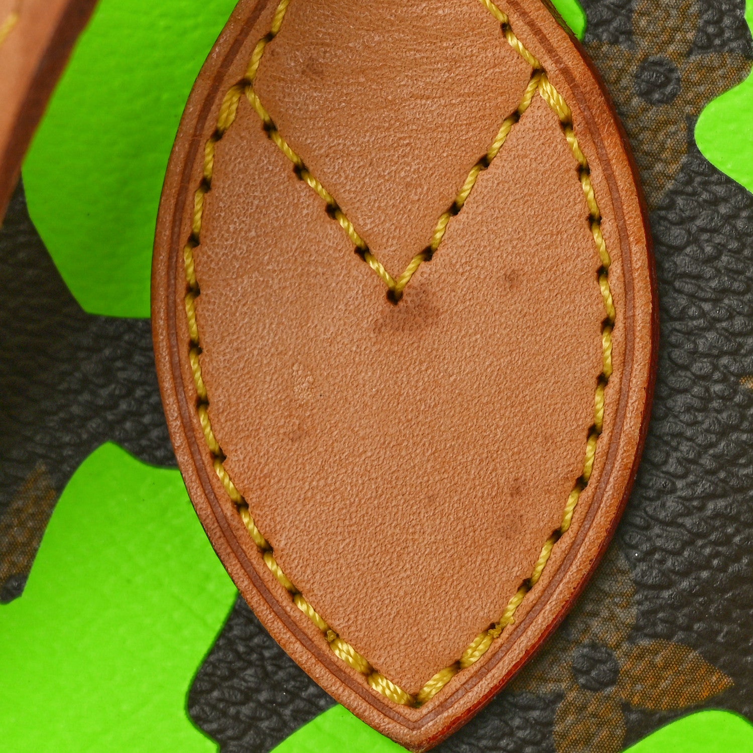 Louis Vuitton Monogram Graffiti Neverfull GM Green 8 of 10