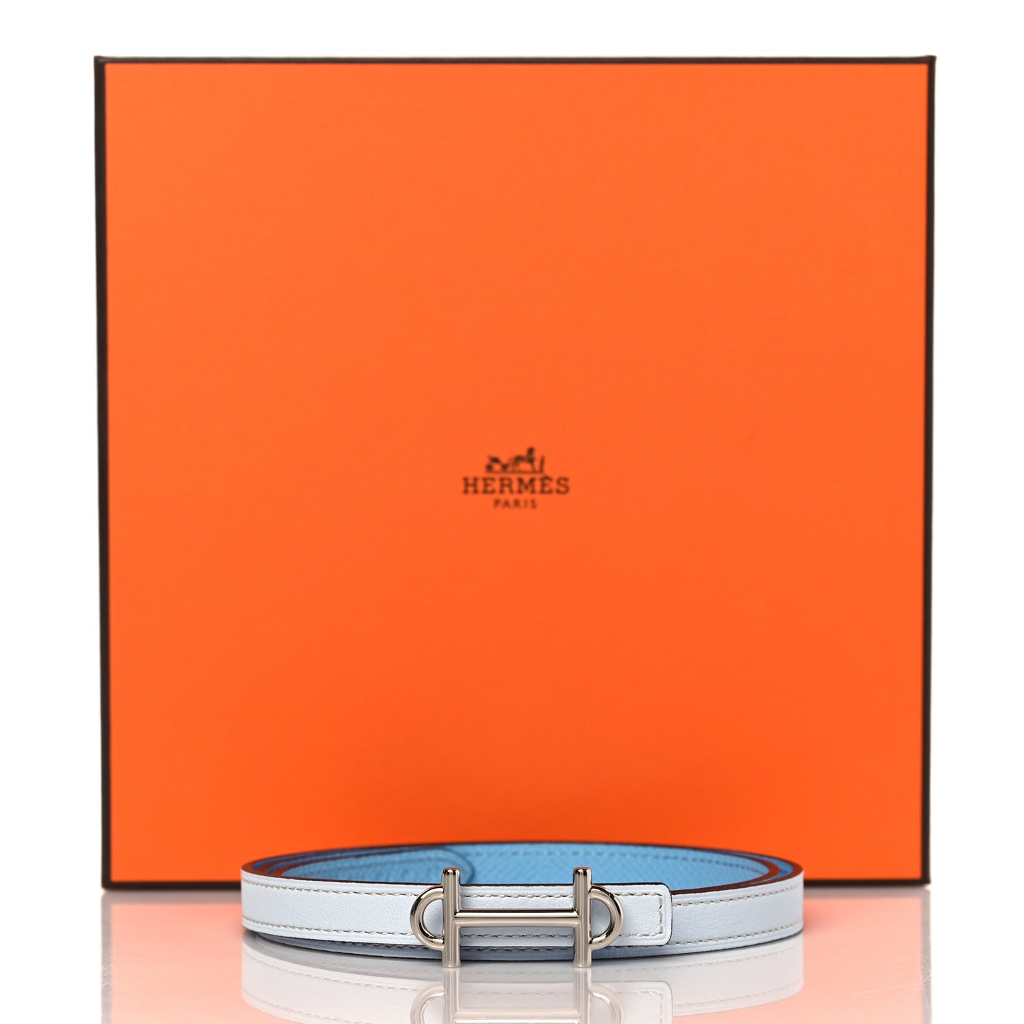 Swift Epsom 13mm Gamma Belt 80 Bleu Brume Celeste