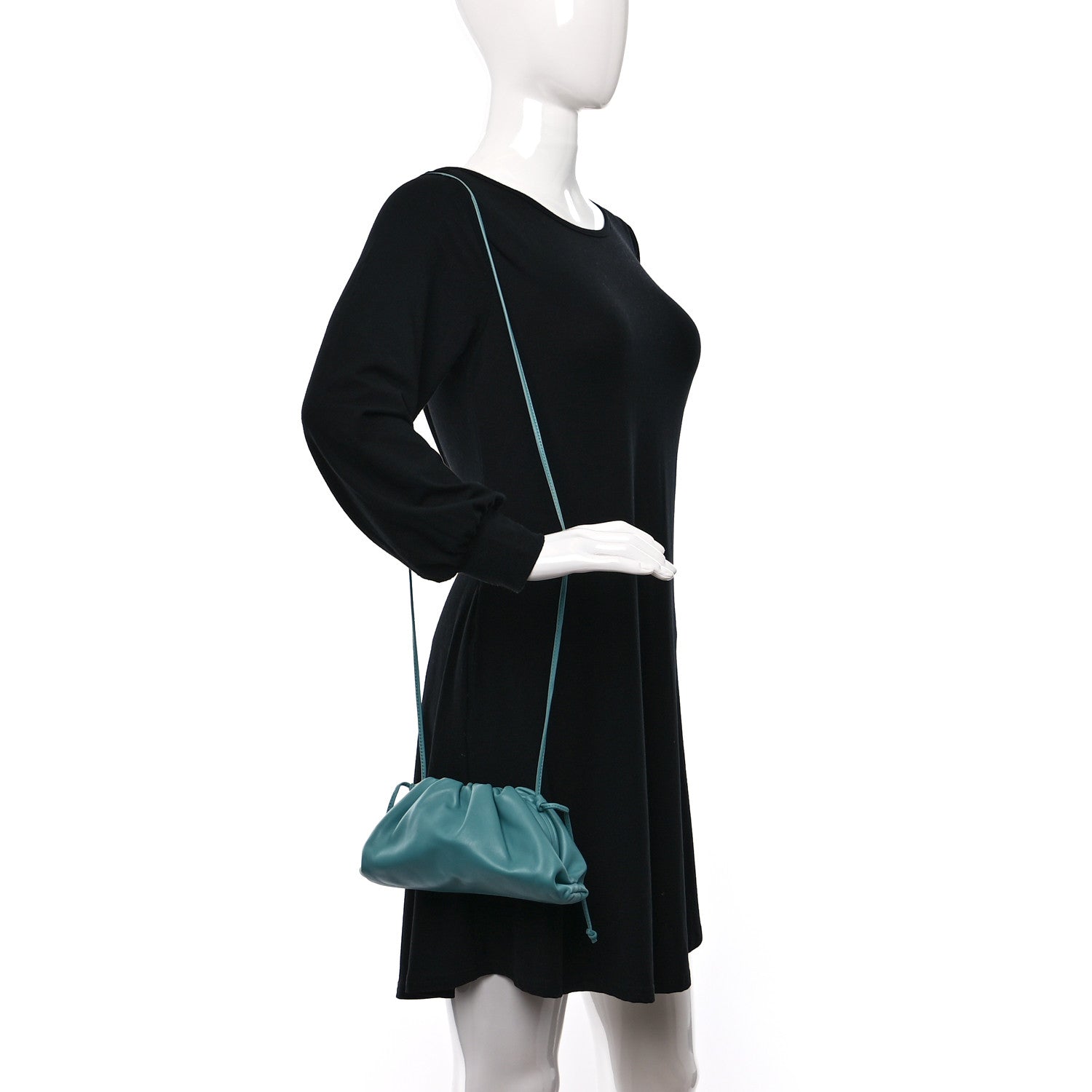 Bottega Veneta Butter Calfskin The Mini Pouch Linoleum 2 of 9