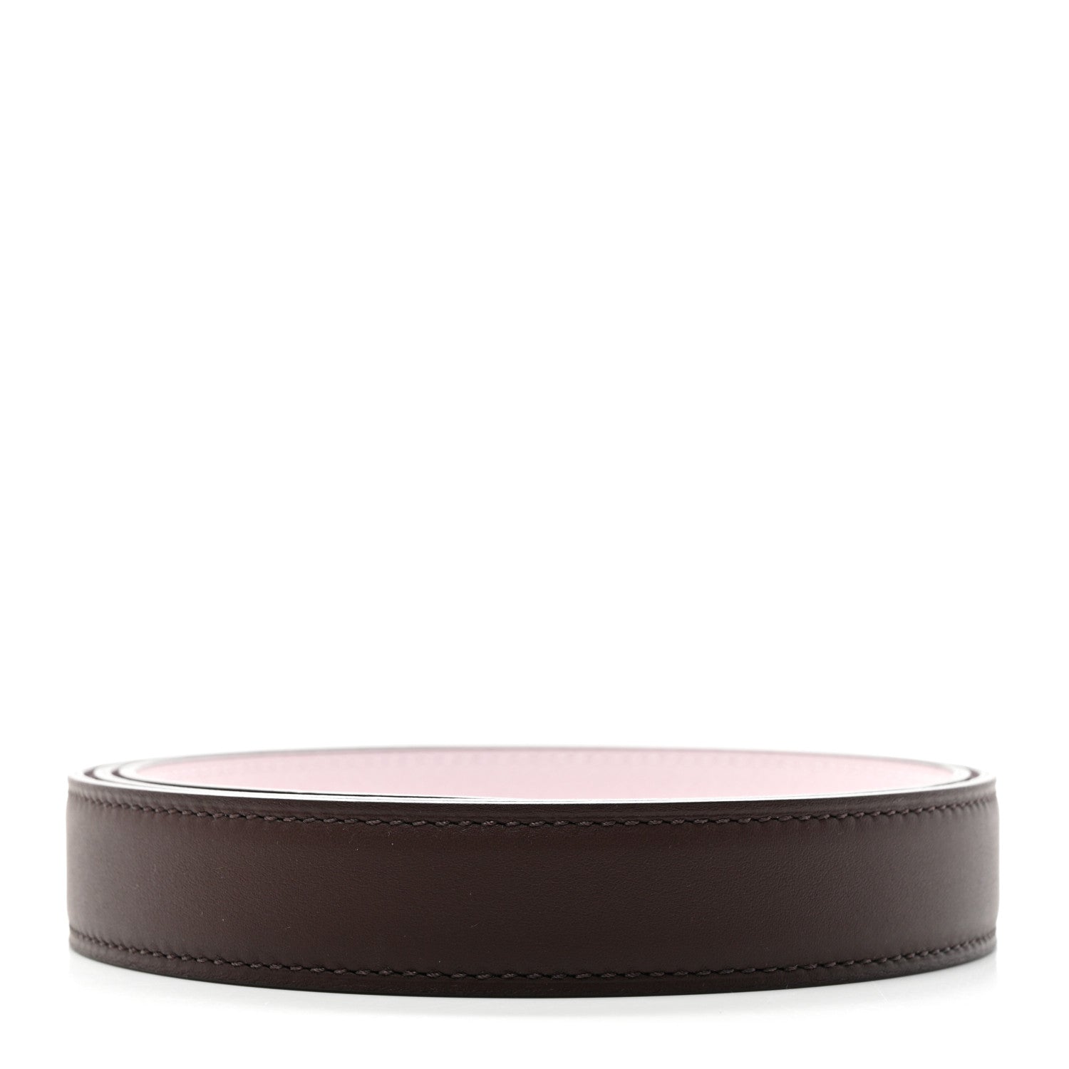 Hermes Swift Epsom 24mm Belt Strap 90 Havane Mauve Pale 2 of 5