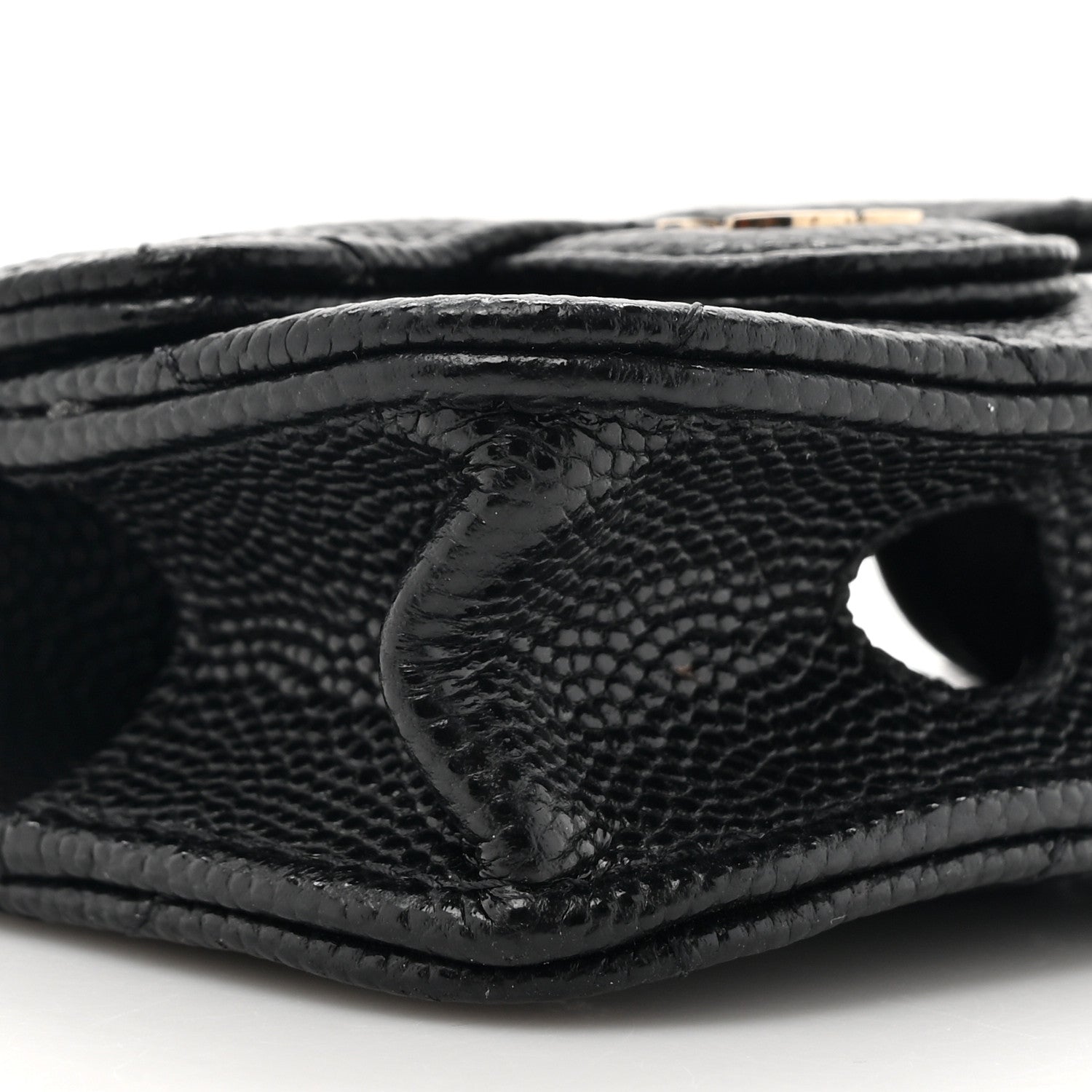 Chanel Caviar Quilted Airpods Pro Case Black 11 of 14