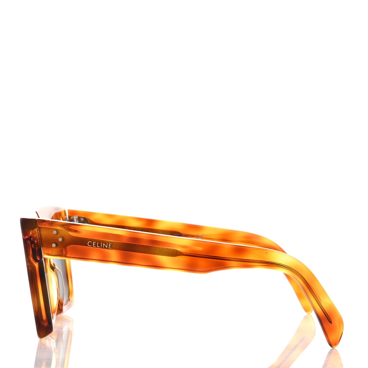Acetate Square Sunglasses CL401301 Tortoise