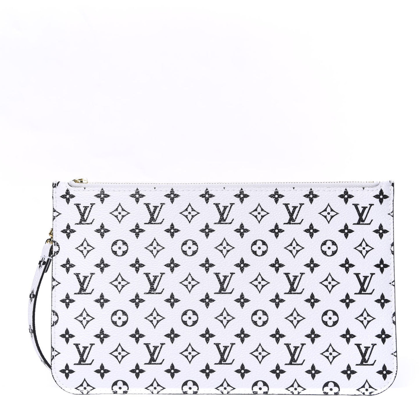 Monogram Giant Neverfull MM GM Pochette White