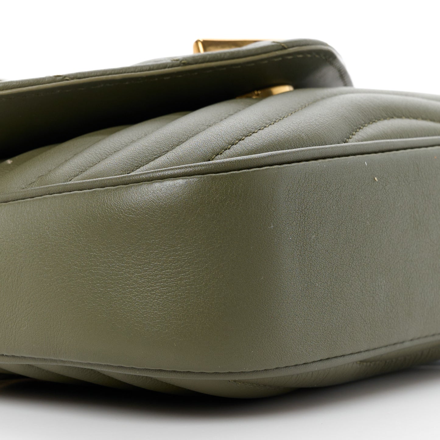 LOUIS VUITTON Calfskin New Wave Multi Pochette Kaki