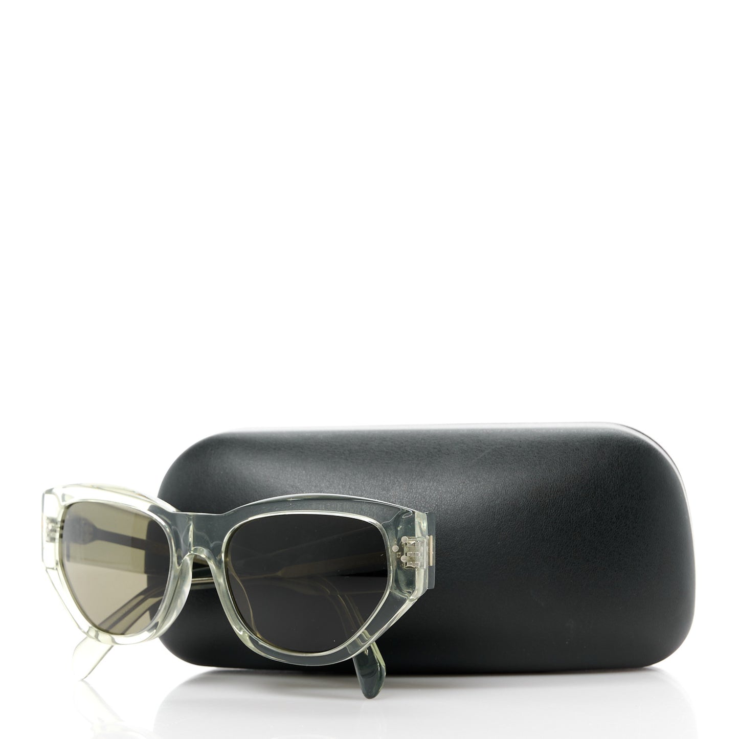 Acetate Polarized Square Sunglasses CL40219I Green
