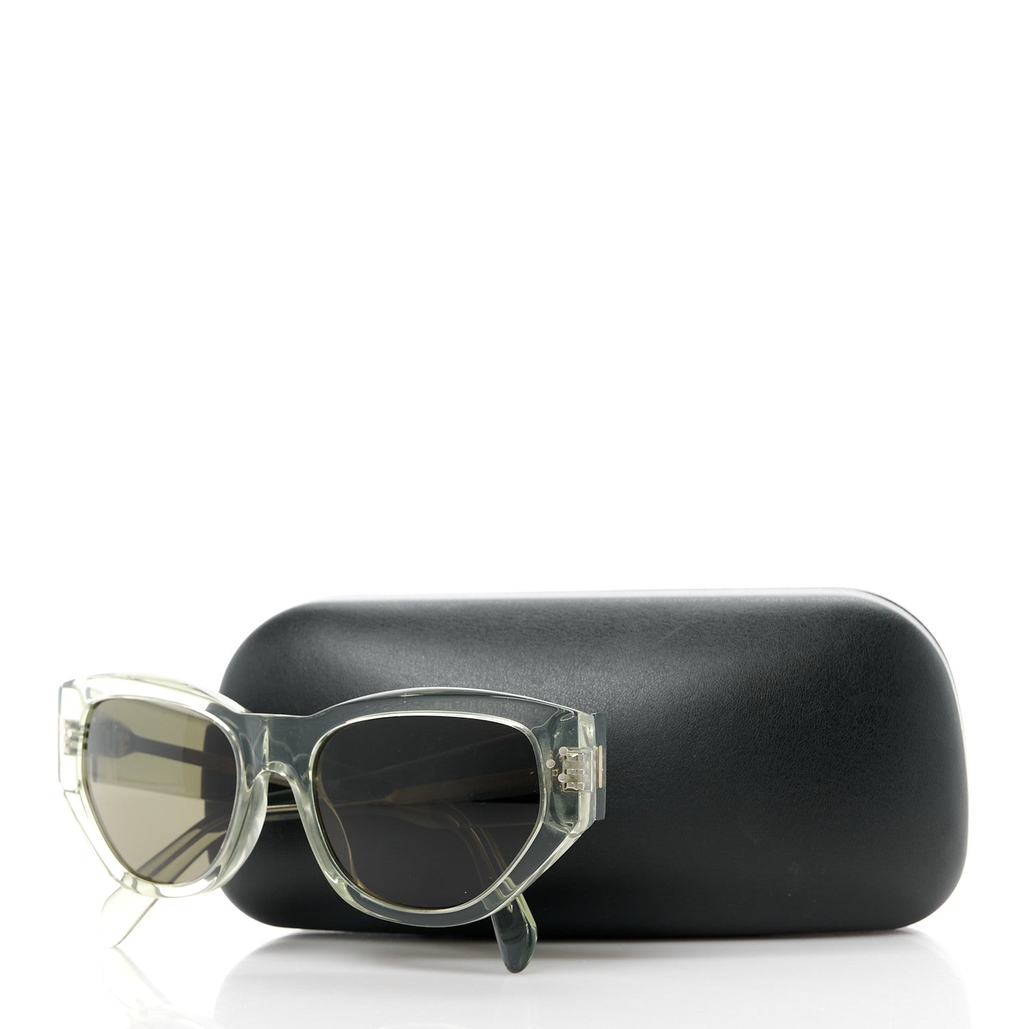 Celine Acetate Polarized Square Sunglasses CL40219I Green 8 of 8