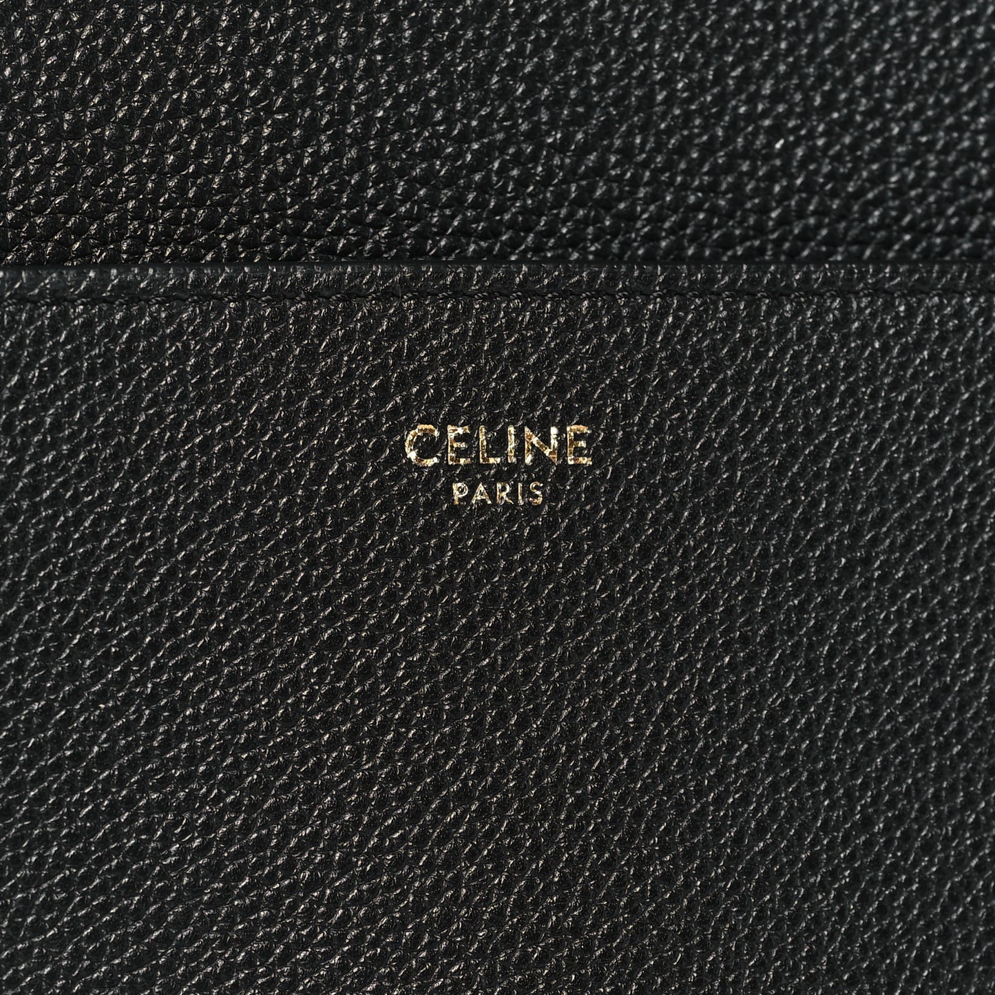 Soft Grained Calfskin Sangle Bucket Bag Black