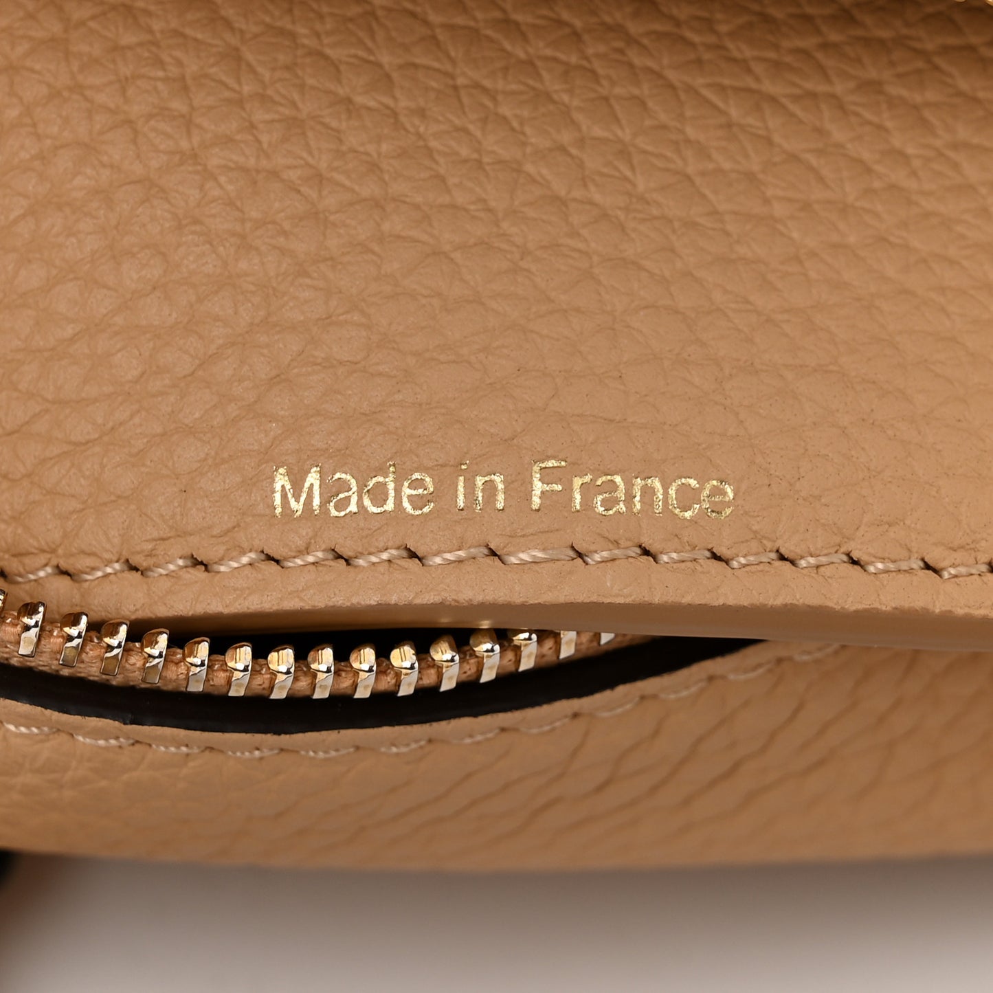 Taurillon Soft Nano Cool Box Satchel Latte