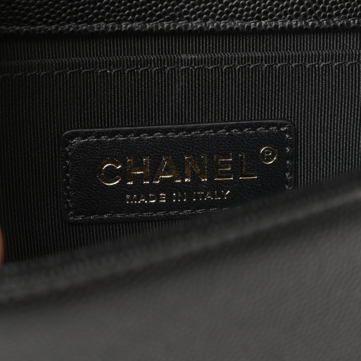 Chanel Caviar Quilted Small Boy Flap Black 6 of 11