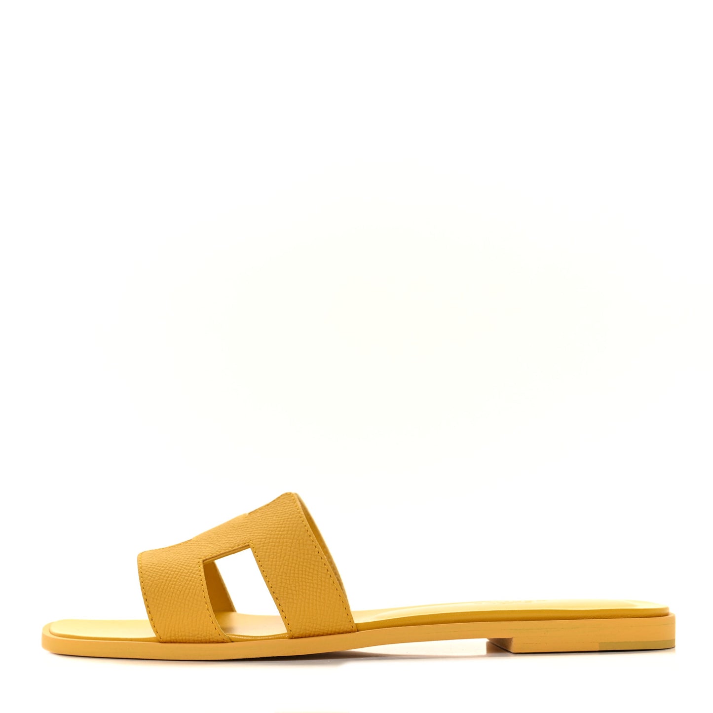 Epsom Oran Sandals 38.5 Jaune Sable